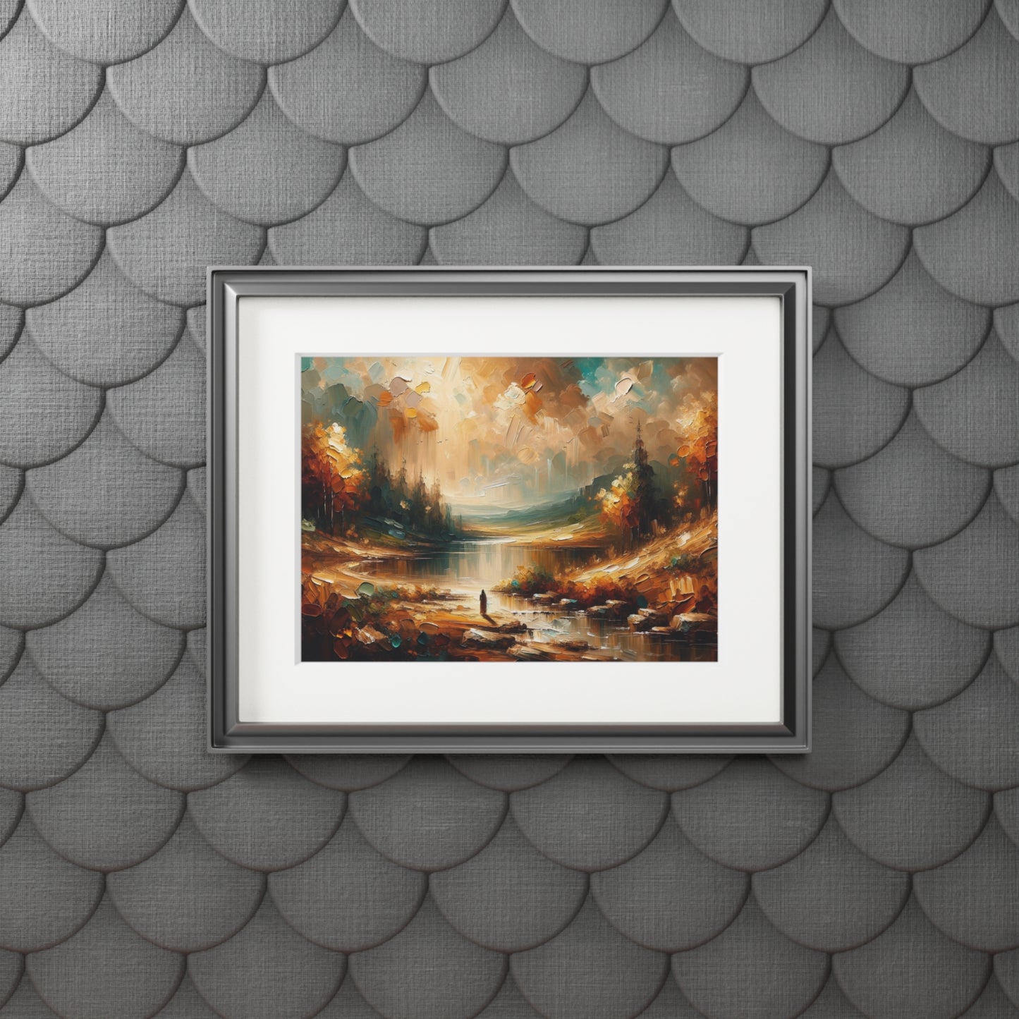 “God Is for Us” – Biblical Art Print | Inspired by Romans 8:31–32
