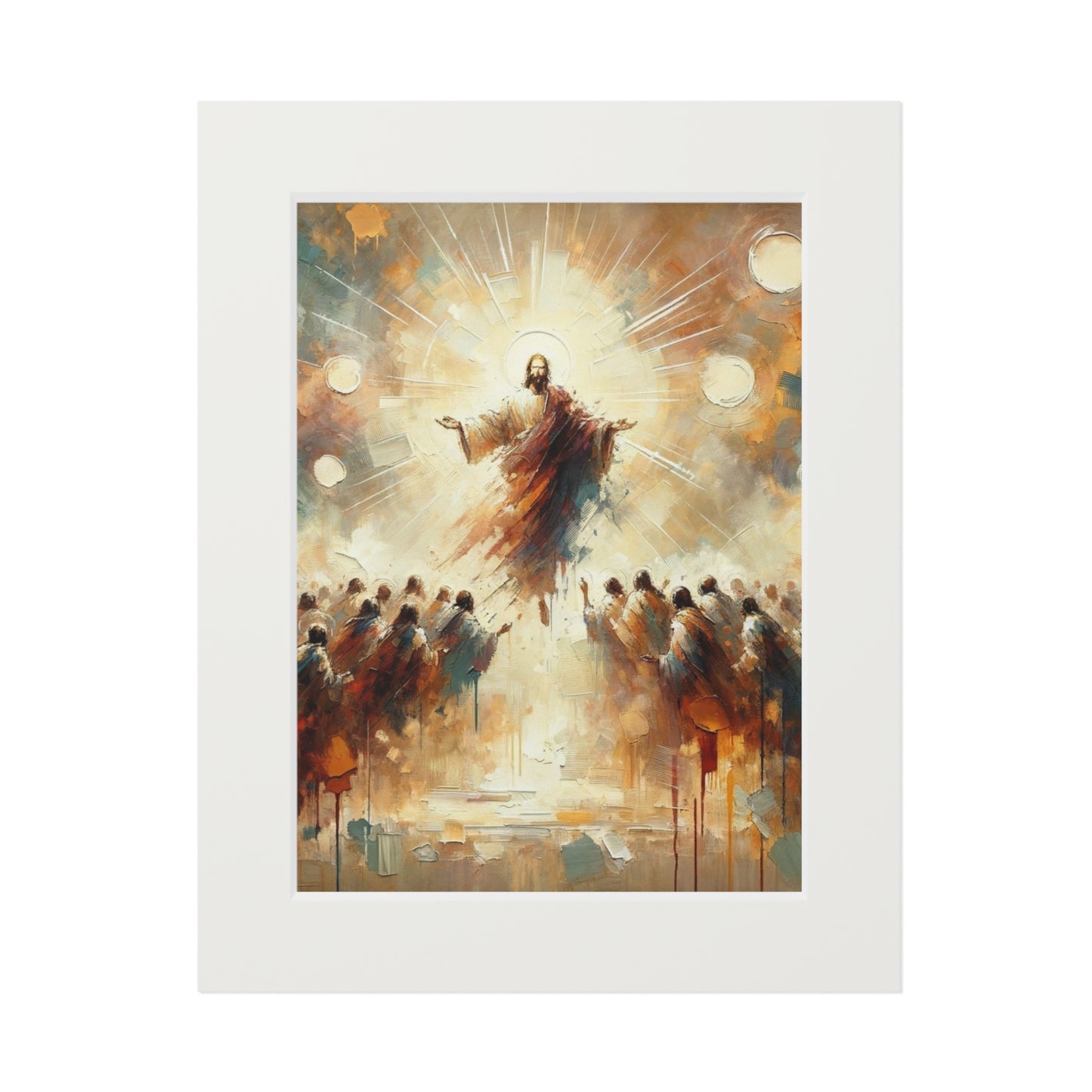 “Sufficient Grace” – Biblical Art Print | Inspired by 2 Corinthians 12:9