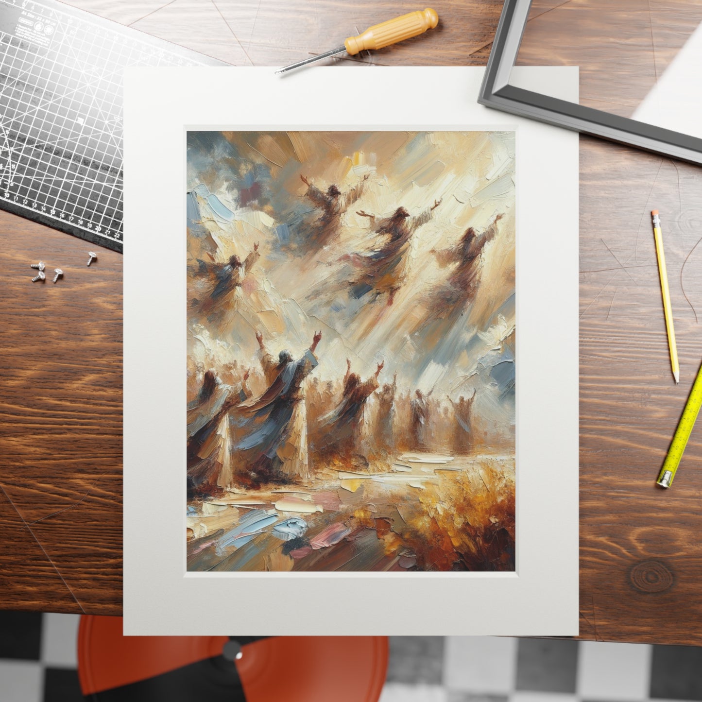 “Spirit of Adoption” – Biblical Art Print | Inspired by Romans 8:15