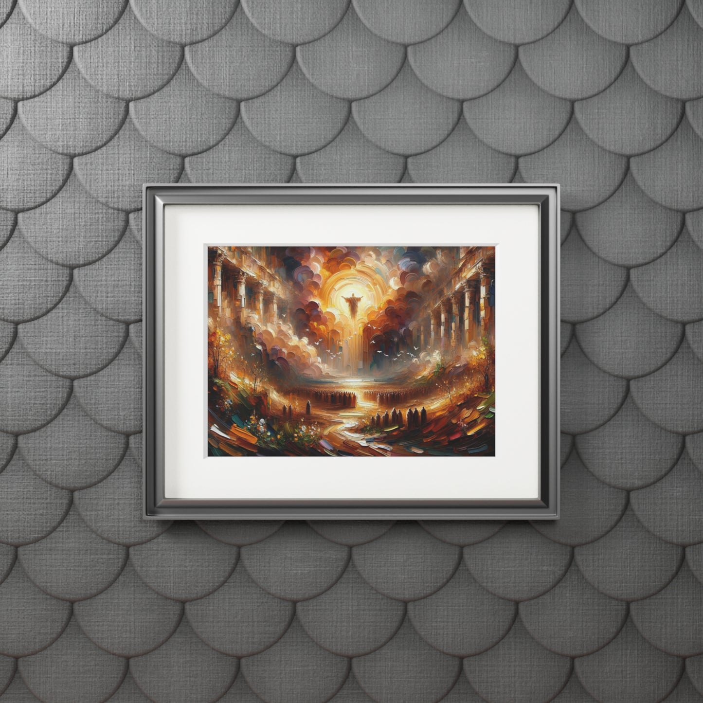“Eternal Measure” – Biblical Art Print | Inspired by Matthew 16:26