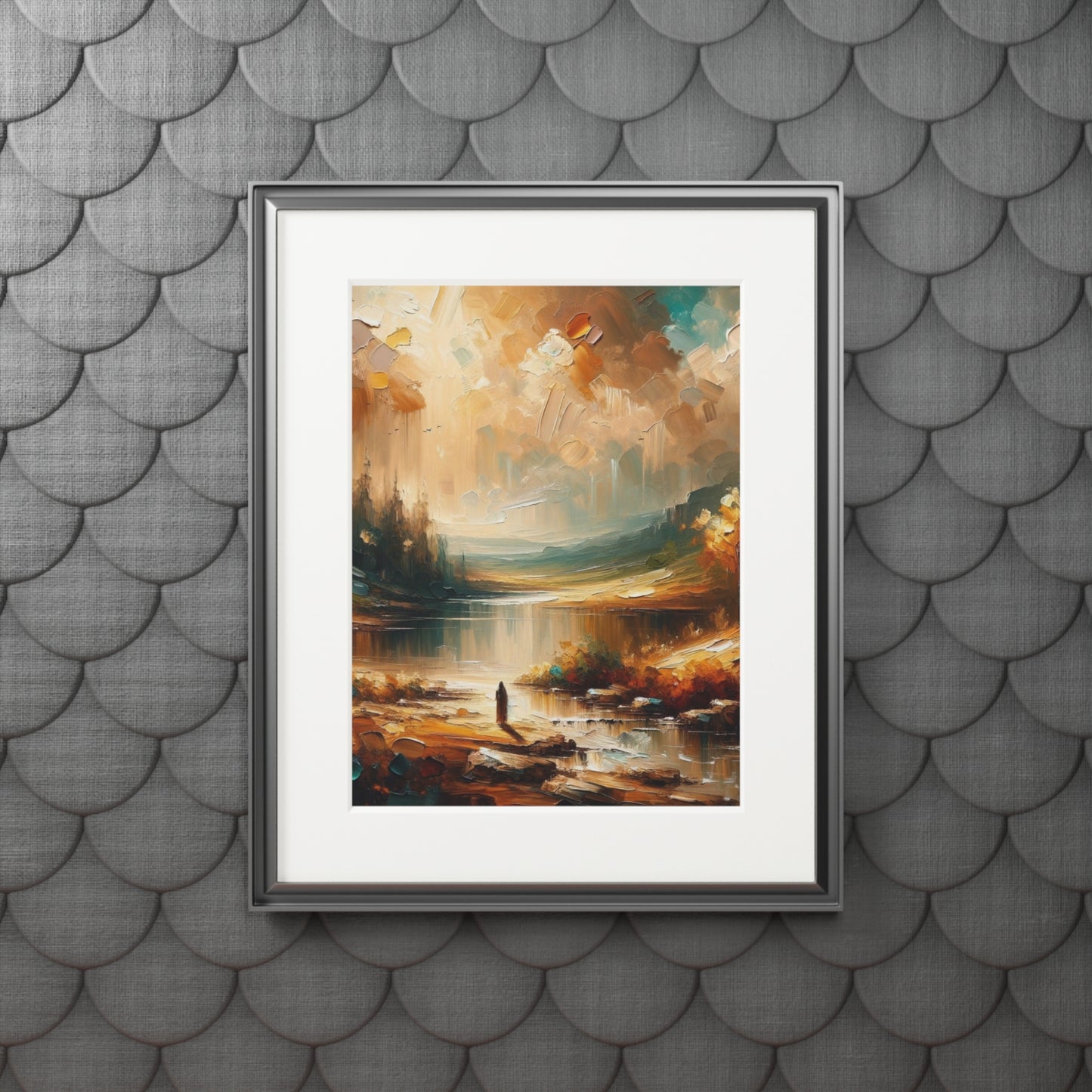 “God Is for Us” – Biblical Art Print | Inspired by Romans 8:31–32