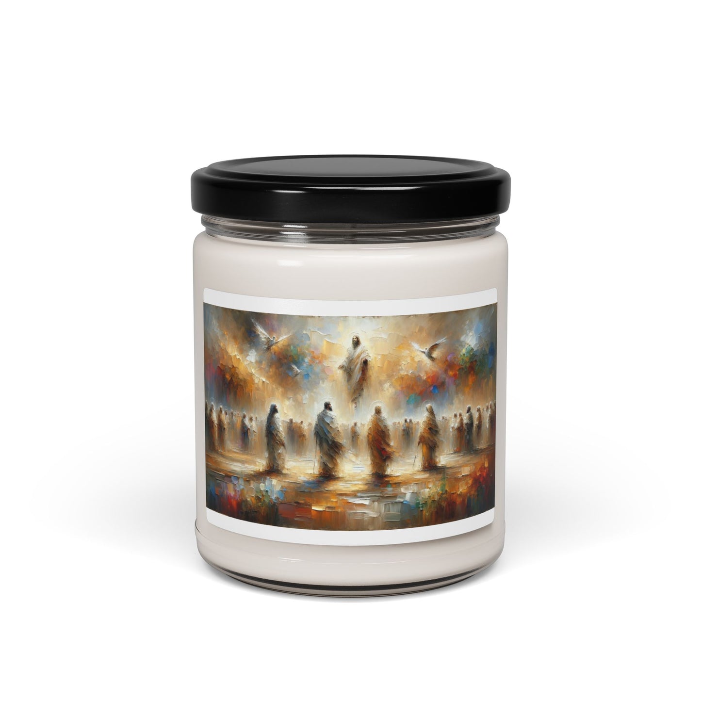 "In His Image" – Scented Soy Candle | Biblical Art Inspired by Genesis 1:27