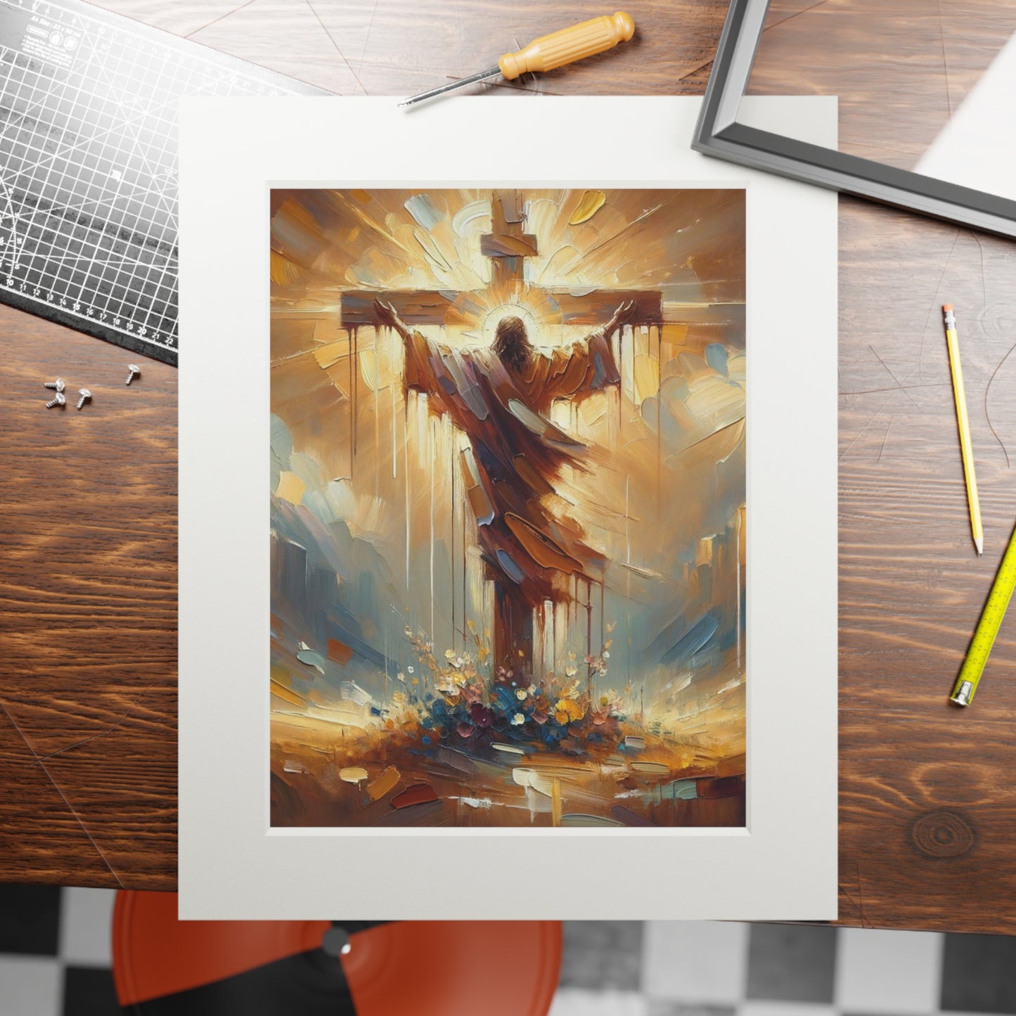 “Confidence in Grace” – Biblical Art Print | Inspired by Hebrews 10:19