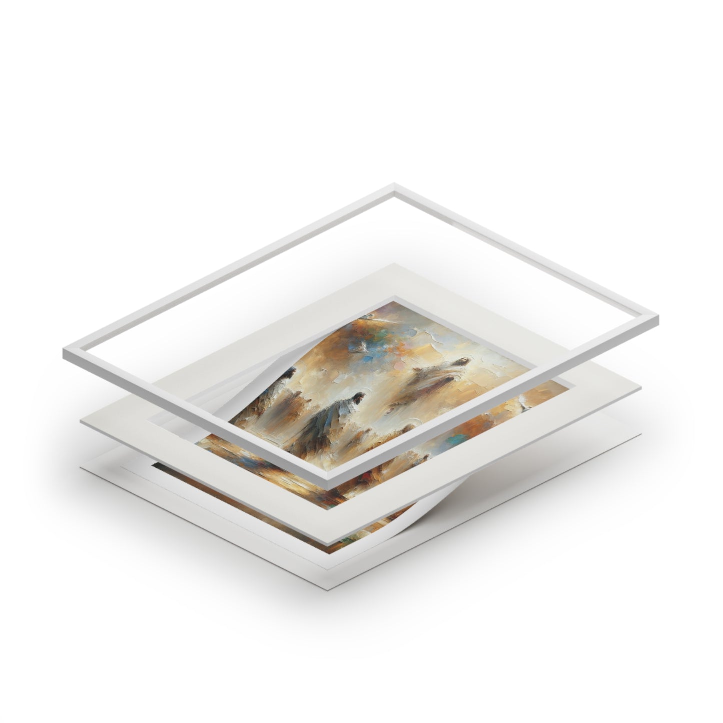 “In His Image” – Biblical Art Print | Inspired by Genesis 1:27