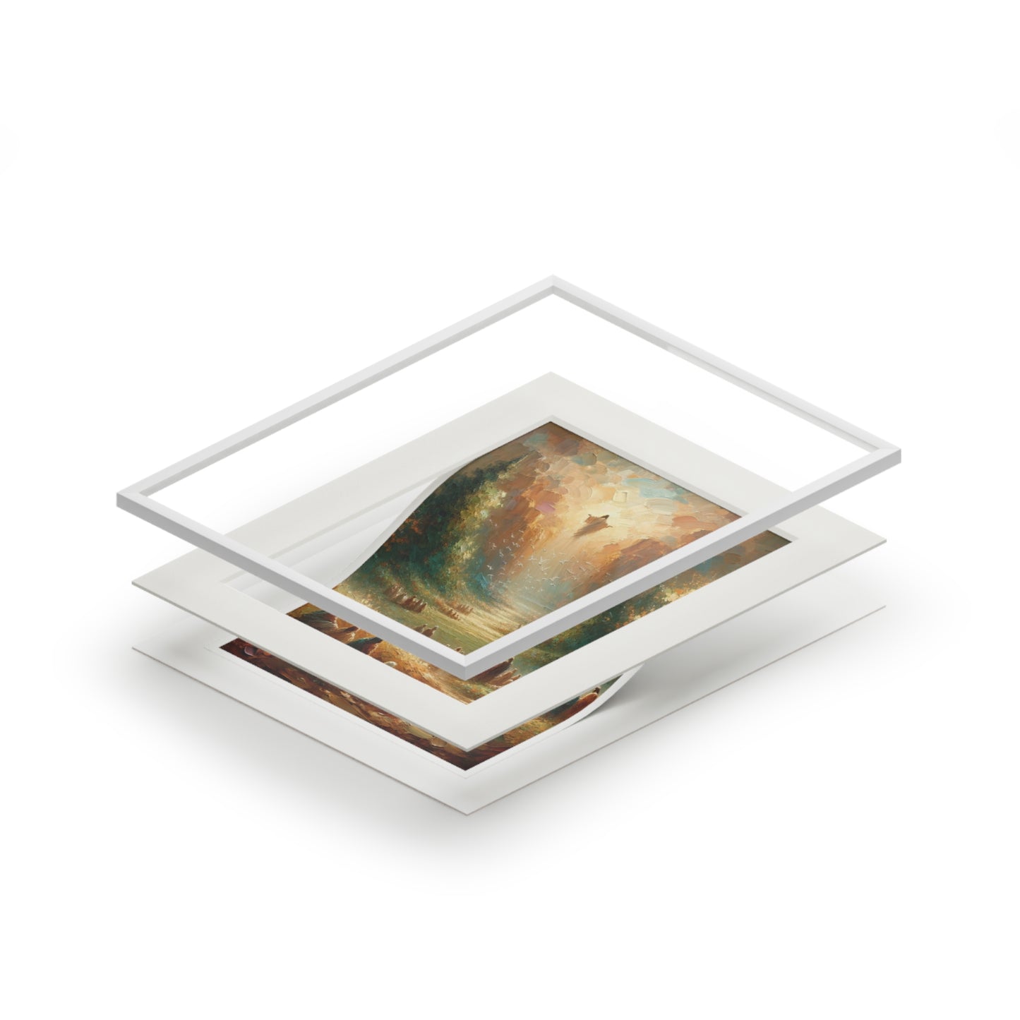 “Faith Unseen” – Biblical Art Print | Inspired by John 20:29