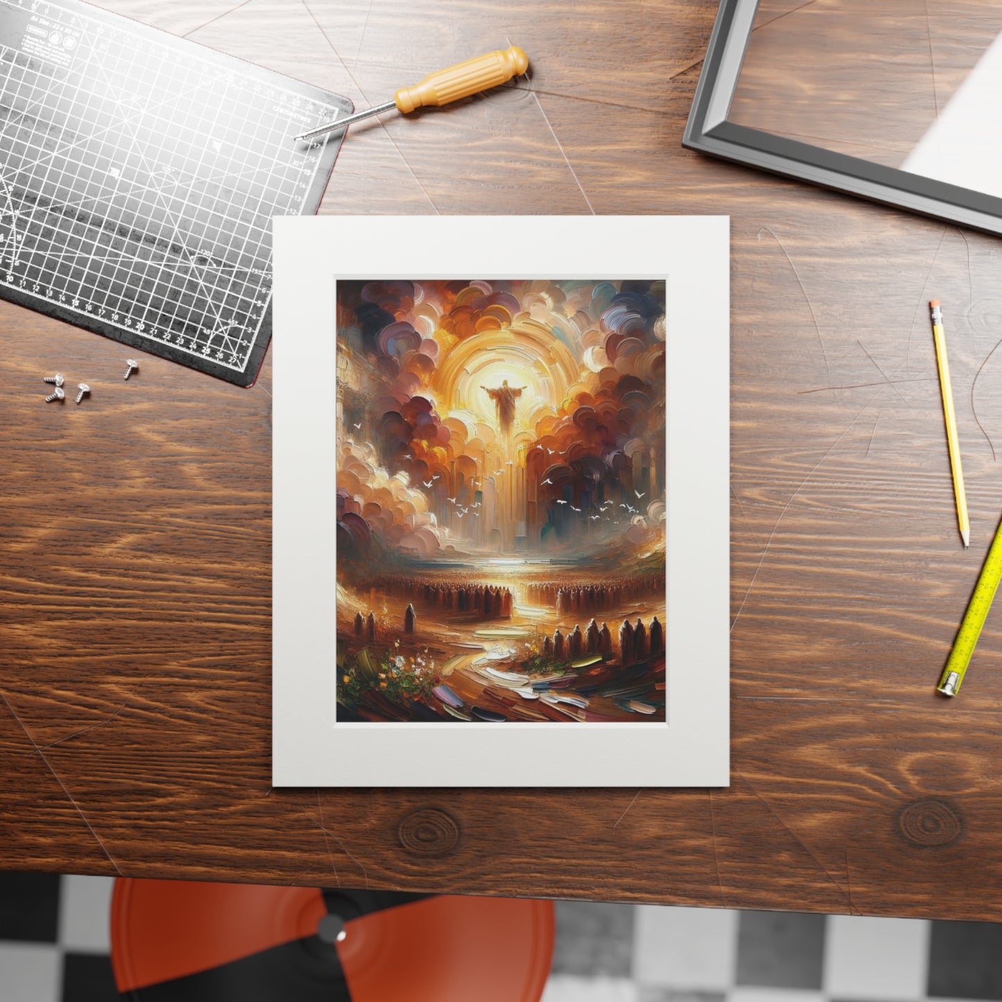 “Eternal Measure” – Biblical Art Print | Inspired by Matthew 16:26