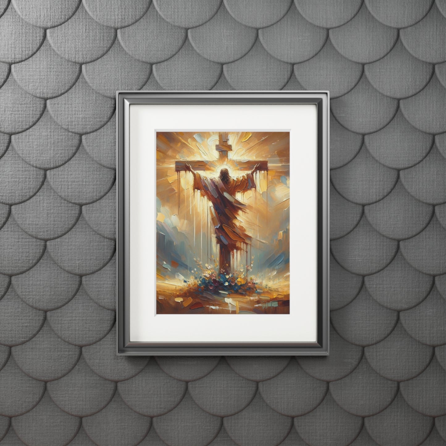 “Confidence in Grace” – Biblical Art Print | Inspired by Hebrews 10:19