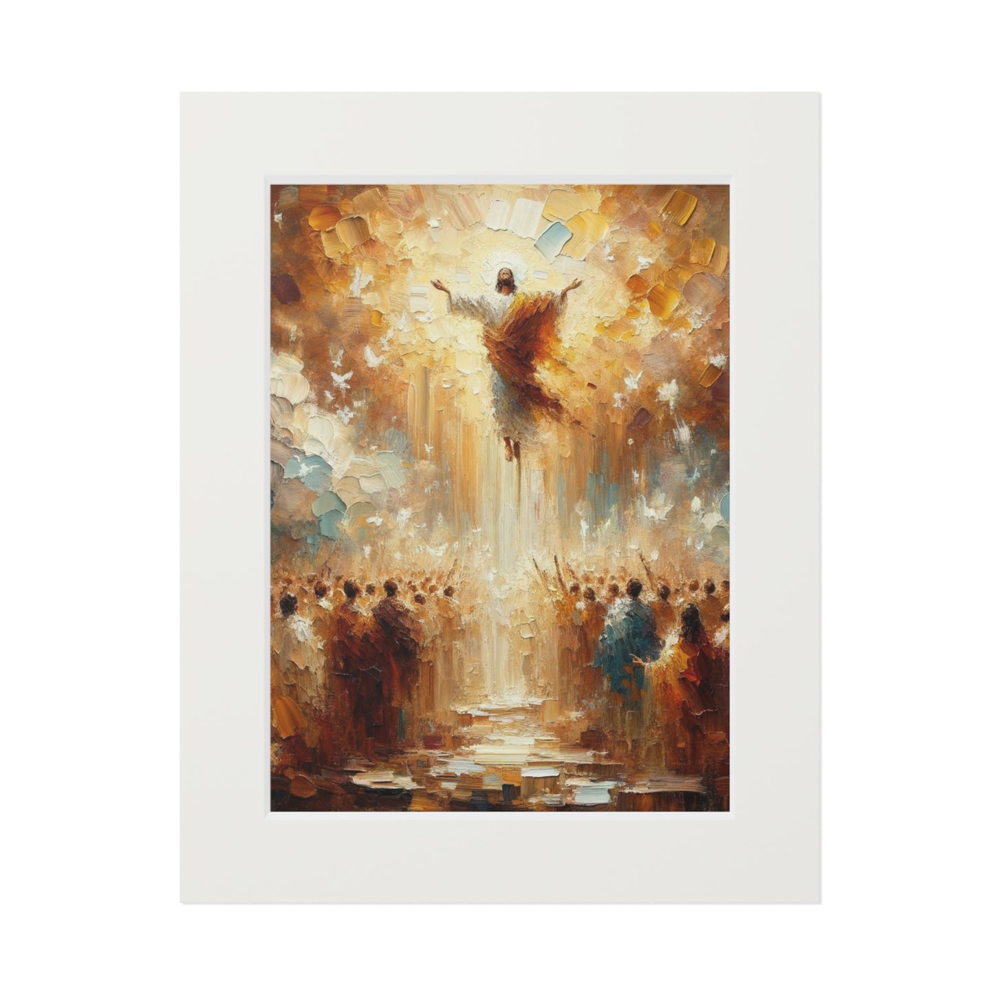 “The Gift of Grace” – Biblical Art Print | Inspired by Romans 6:23
