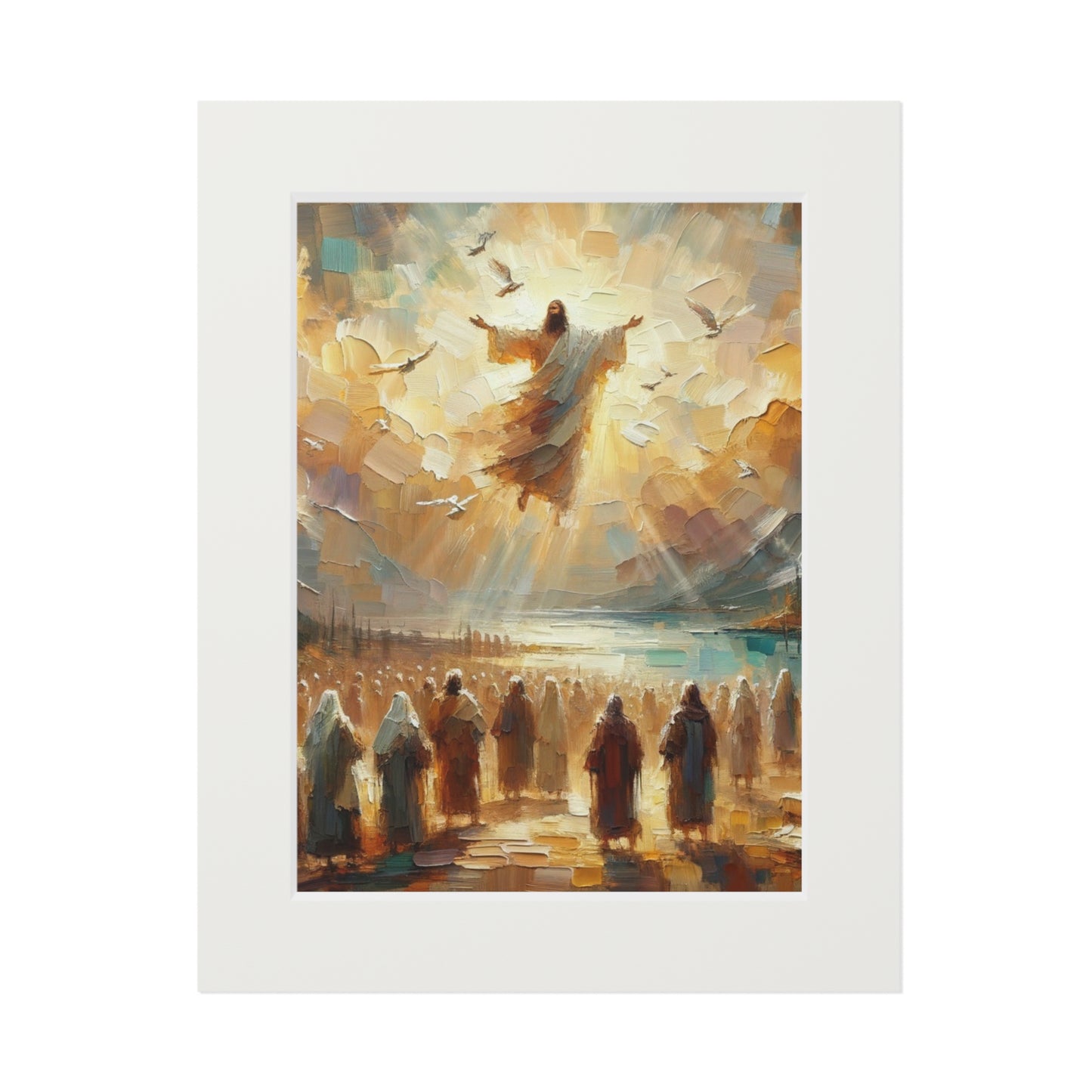 “The Watchful Eye” – Biblical Art Print | Inspired by 2 Chronicles 16:9