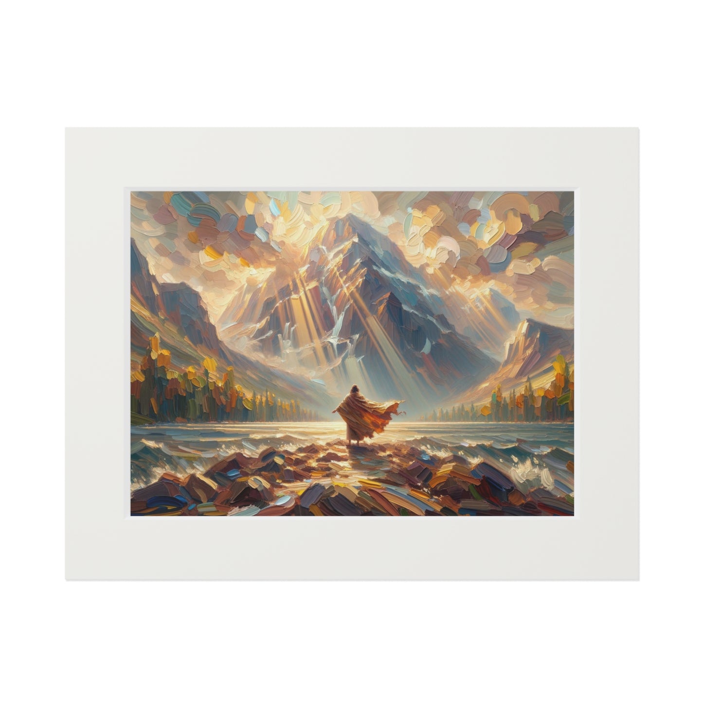 “Strength Through Christ” – Biblical Art Print | Inspired by Philippians 4:13
