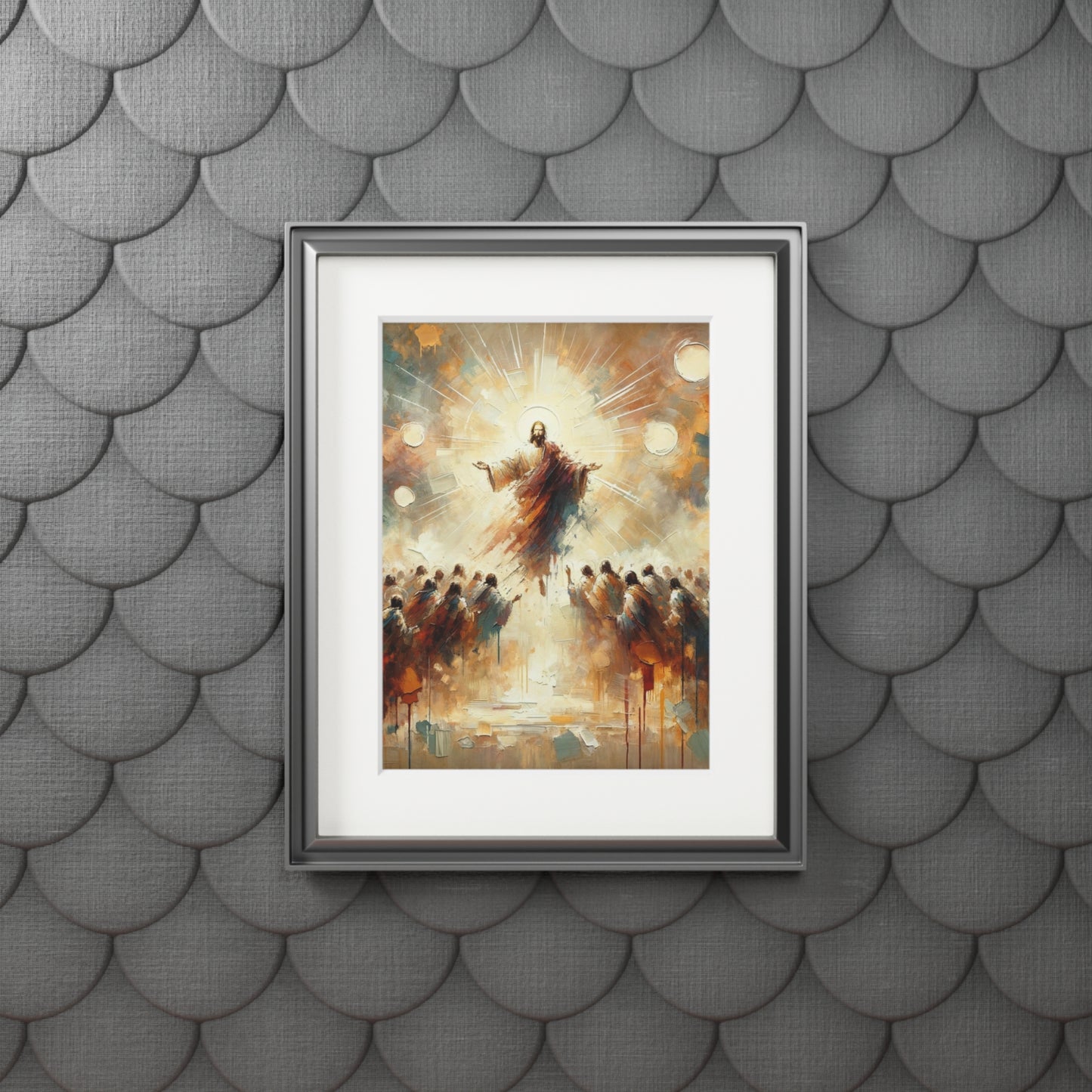 “Sufficient Grace” – Biblical Art Print | Inspired by 2 Corinthians 12:9