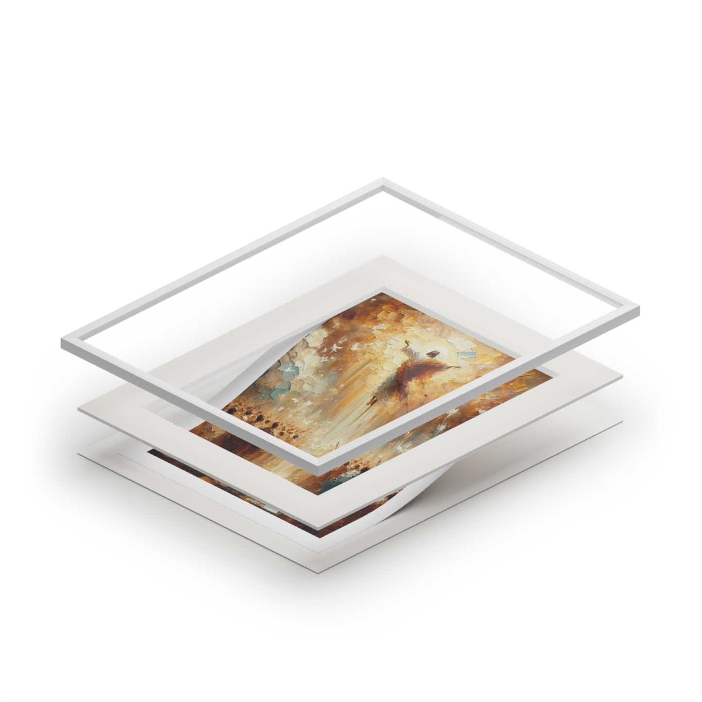 “The Gift of Grace” – Biblical Art Print | Inspired by Romans 6:23