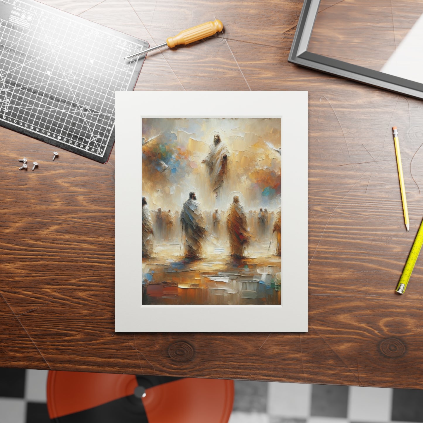 “In His Image” – Biblical Art Print | Inspired by Genesis 1:27