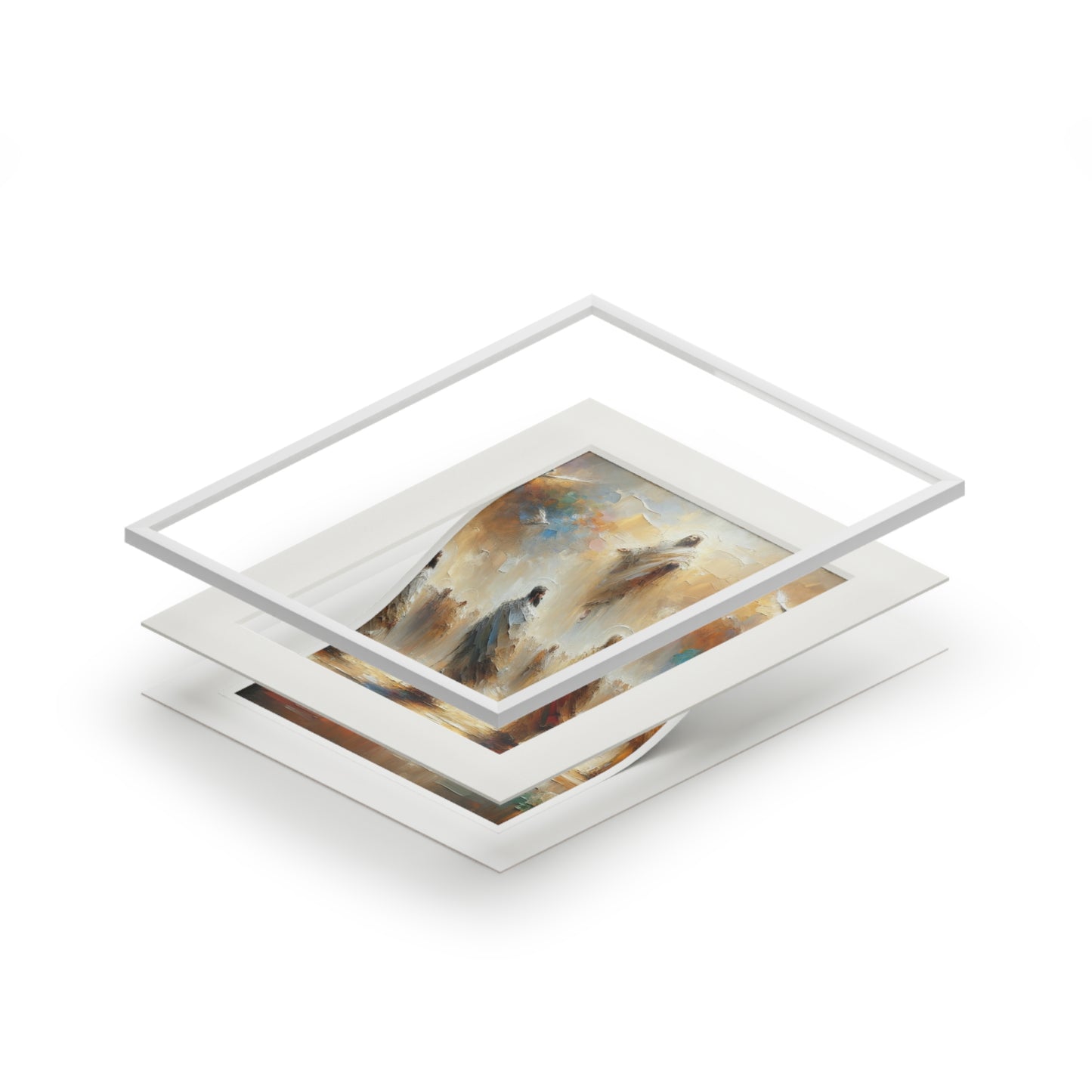 “In His Image” – Biblical Art Print | Inspired by Genesis 1:27