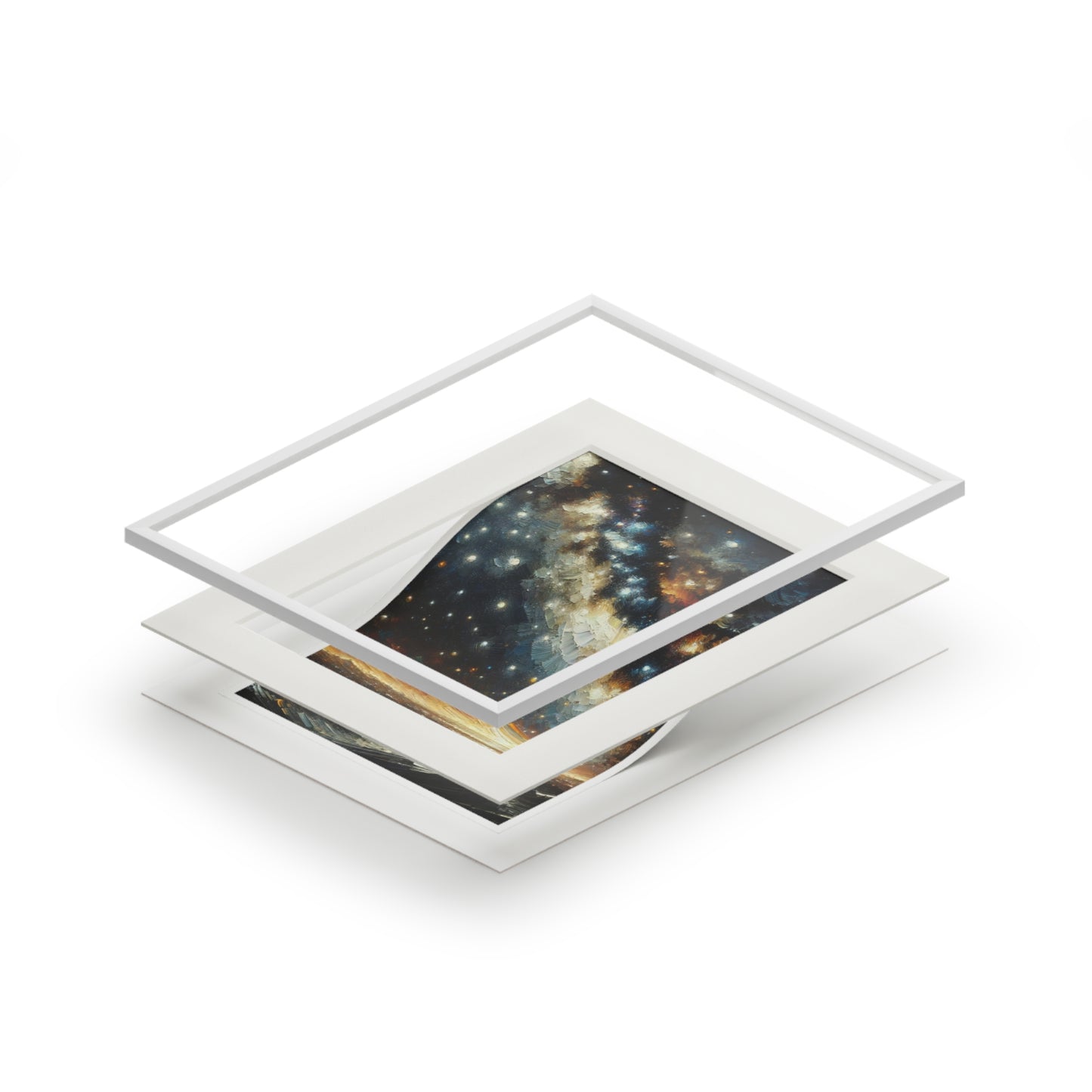 “Named Among the Stars” – Biblical Art Print | Inspired by Psalm 147:4
