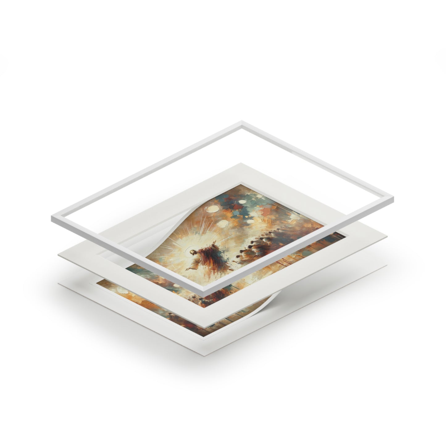 “Sufficient Grace” – Biblical Art Print | Inspired by 2 Corinthians 12:9