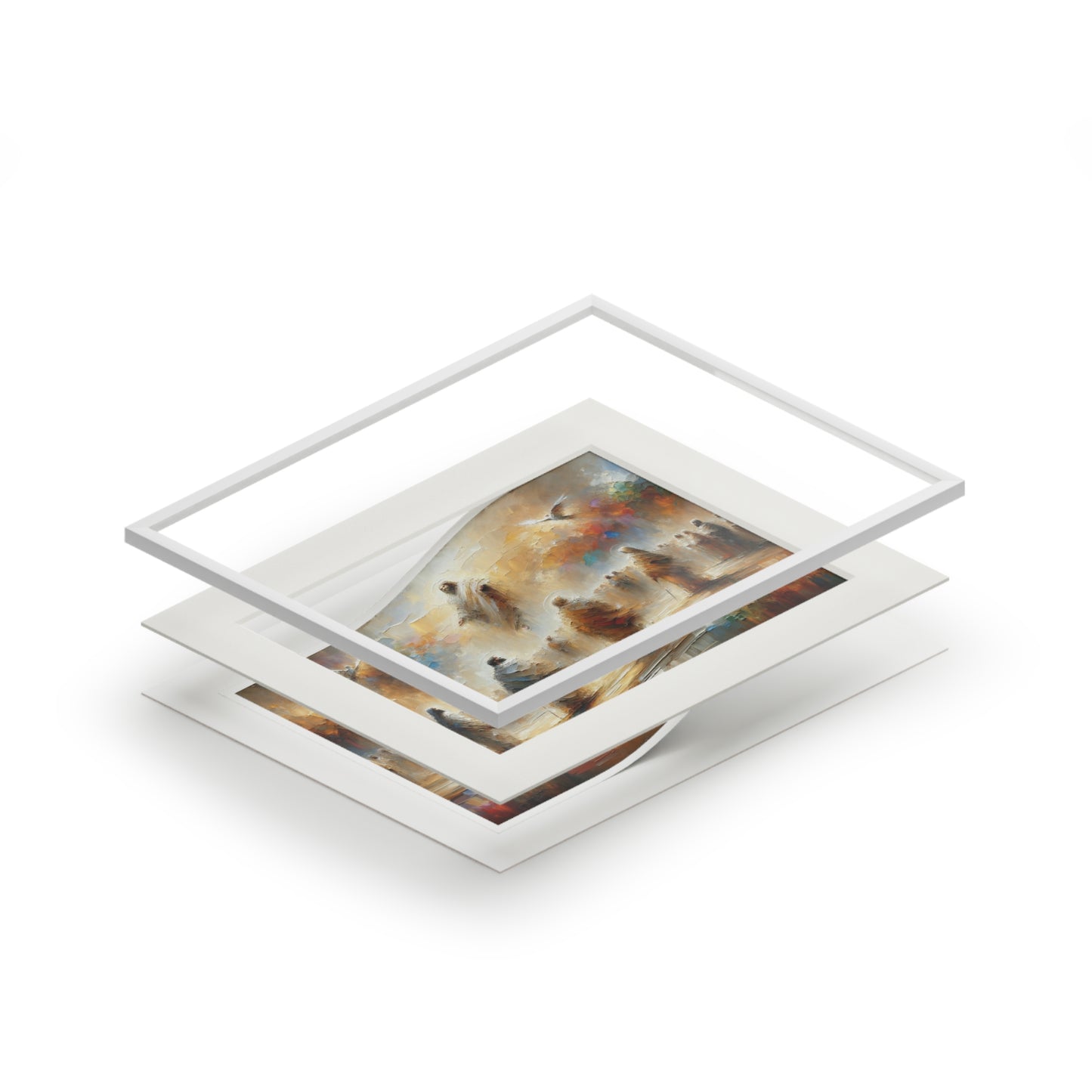 “In His Image” – Biblical Art Print | Inspired by Genesis 1:27