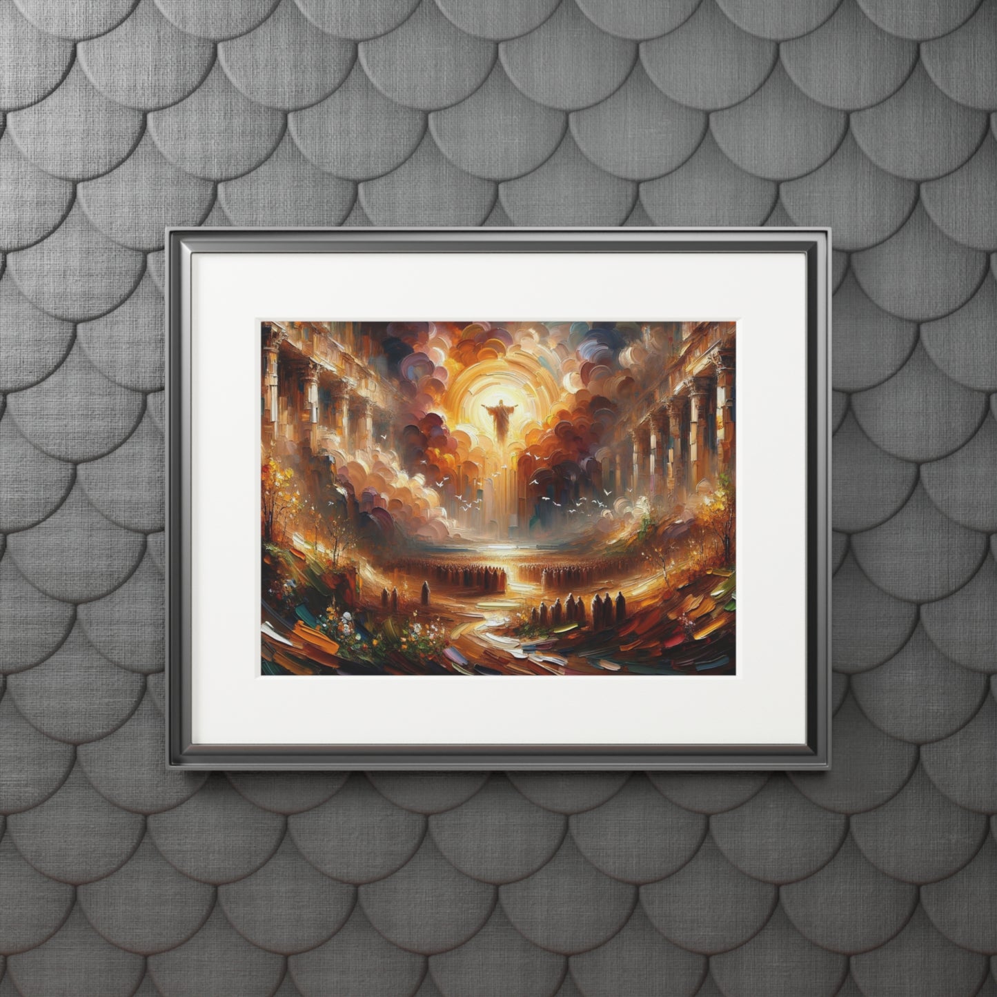“Eternal Measure” – Biblical Art Print | Inspired by Matthew 16:26
