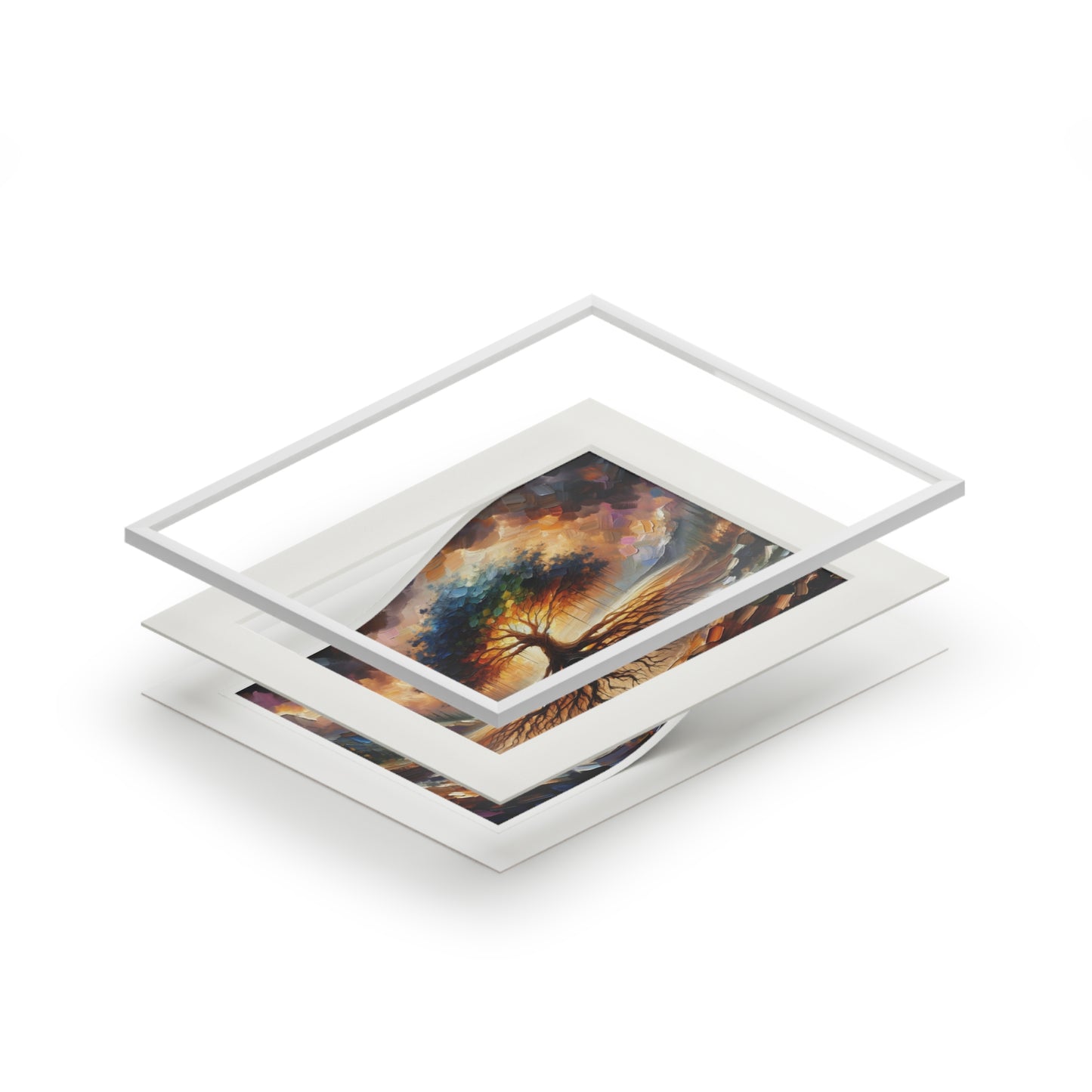 “Faith Unseen” – Biblical Art Print | Inspired by Hebrews 11:1