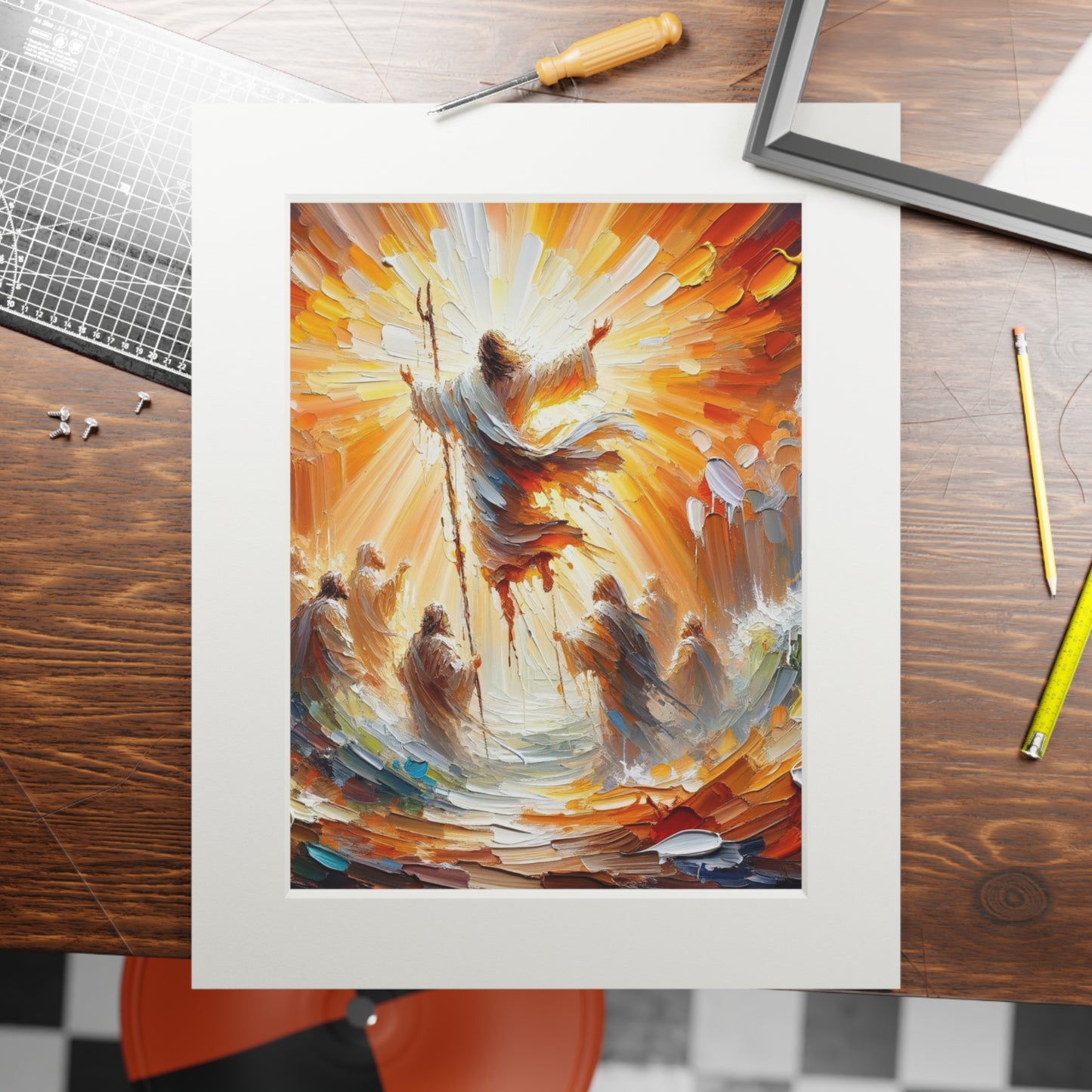 “New Creation in Christ” – Biblical Art Print | Inspired by 2 Corinthians 5:17