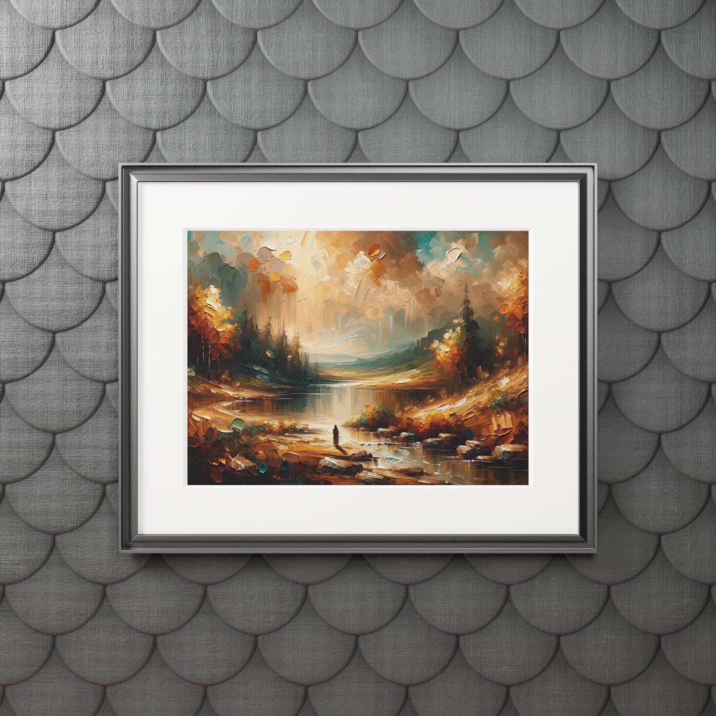 “God Is for Us” – Biblical Art Print | Inspired by Romans 8:31–32