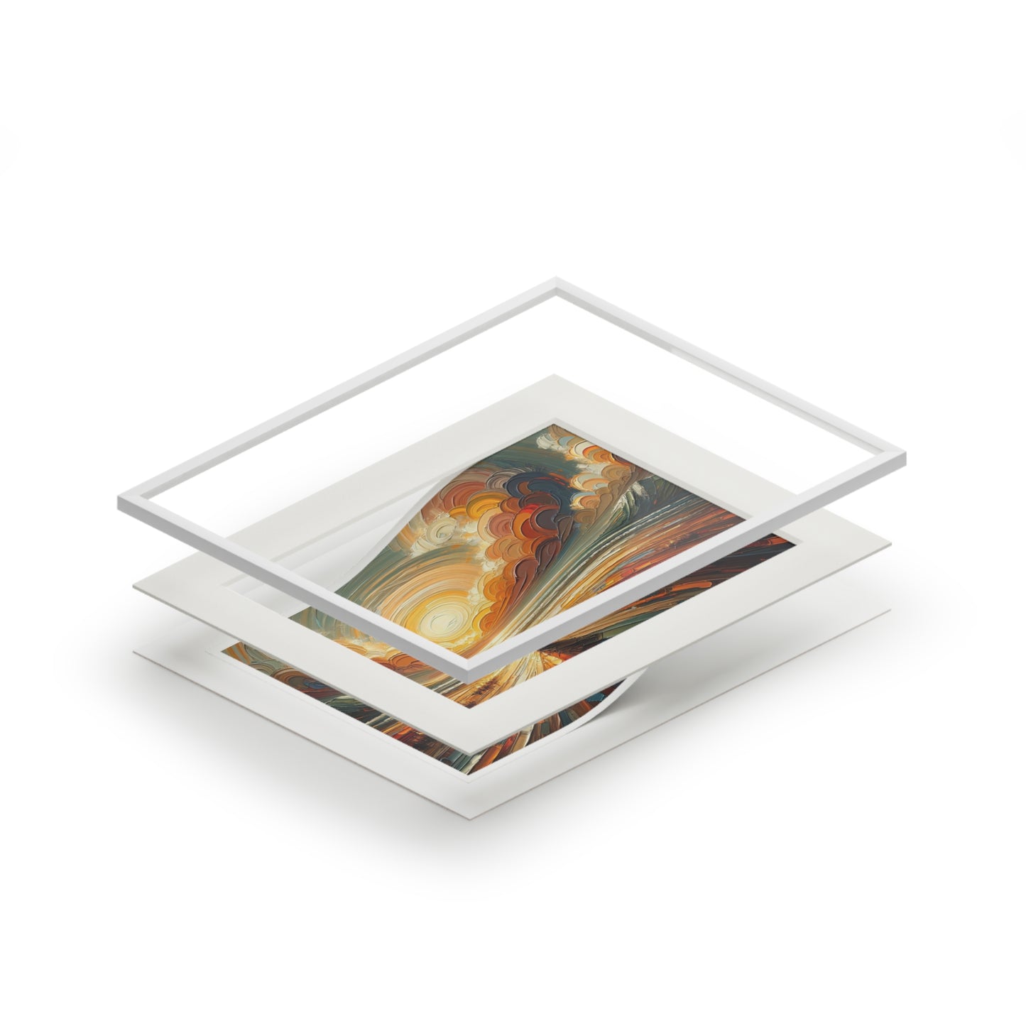 “The Peace That Guards” – Biblical Art Print | Inspired by Philippians 4:6–7