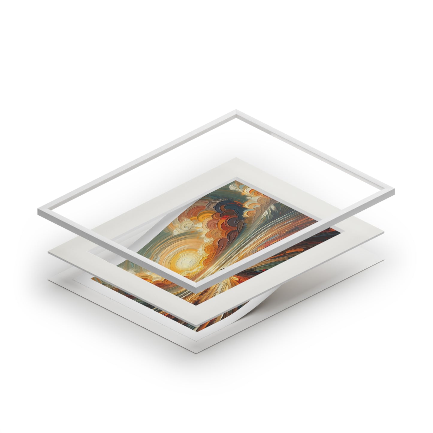“The Peace That Guards” – Biblical Art Print | Inspired by Philippians 4:6–7