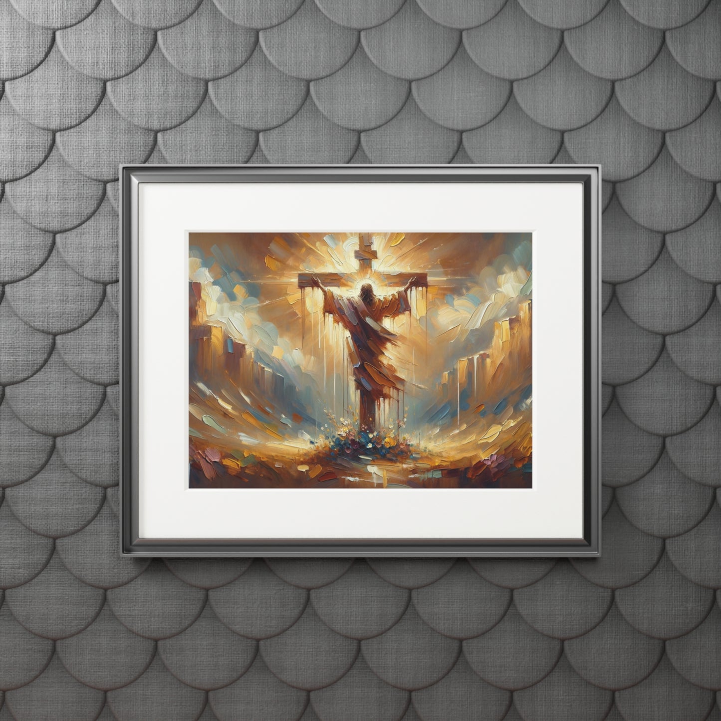 “Confidence in Grace” – Biblical Art Print | Inspired by Hebrews 10:19
