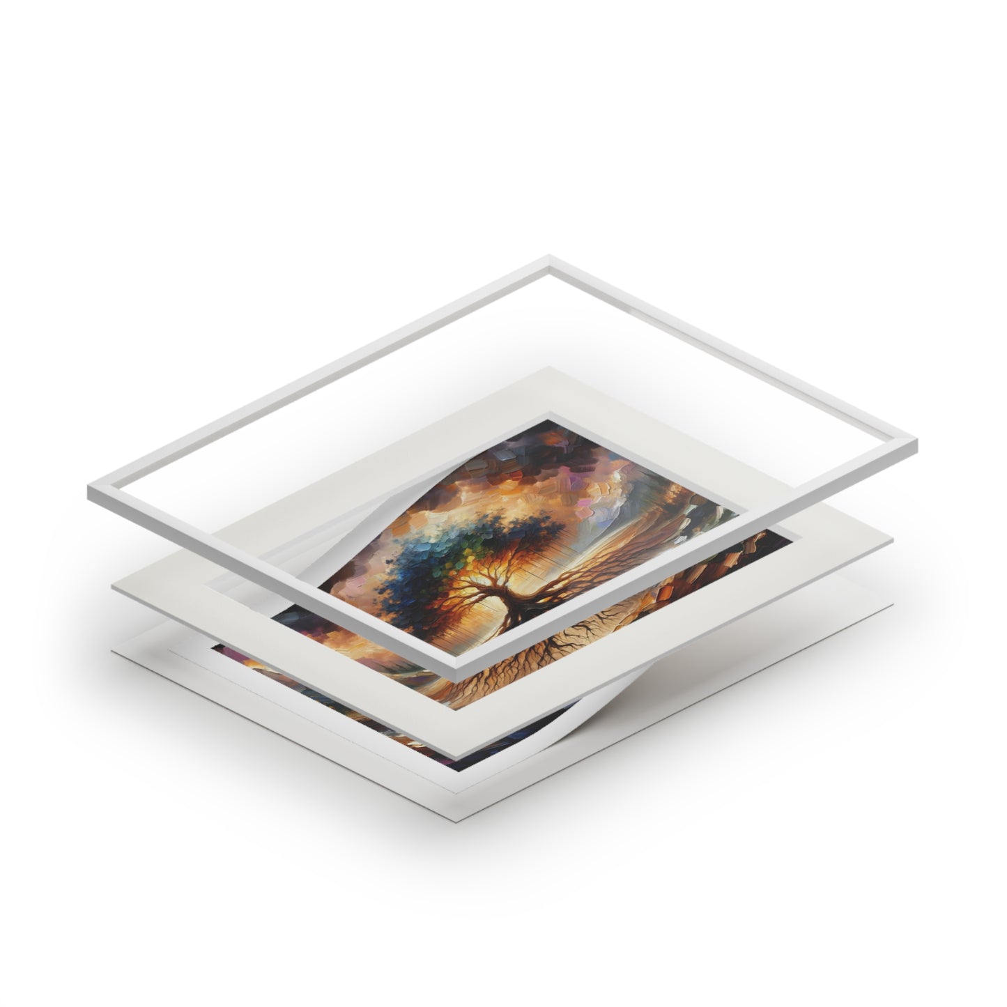 “Faith Unseen” – Biblical Art Print | Inspired by Hebrews 11:1