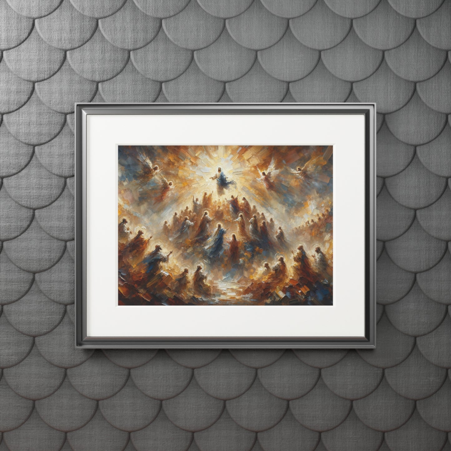 “Gentle Words” - Christian Inspired Artwork | Soothing Abstract Print | Inspired by Proverbs 15:1