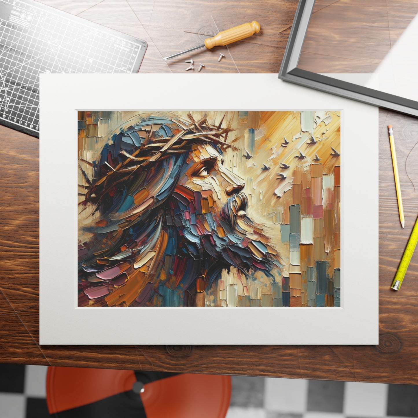 “The Righteous Dawn” – Biblical Art Print | Inspired by Proverbs 21:15
