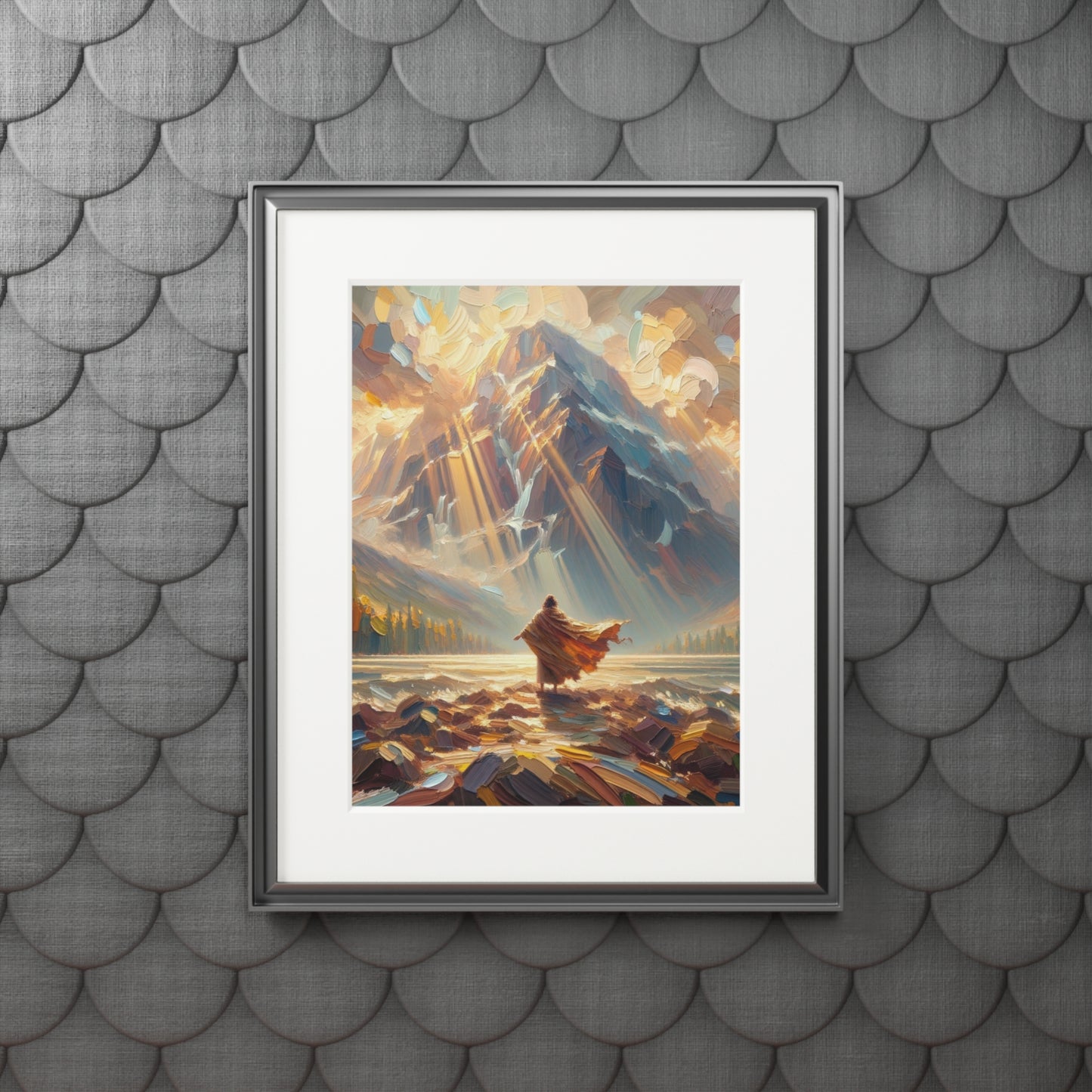 “Strength Through Christ” – Biblical Art Print | Inspired by Philippians 4:13