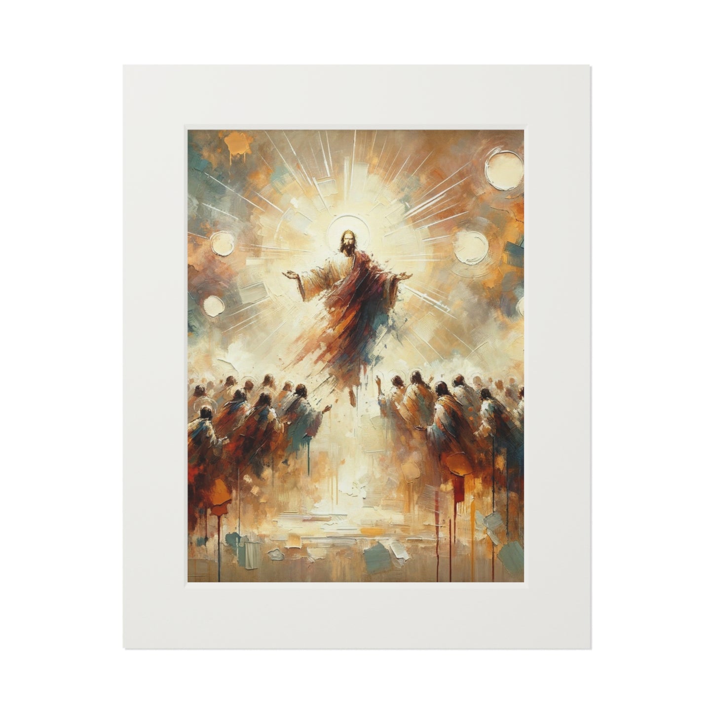 “Sufficient Grace” – Biblical Art Print | Inspired by 2 Corinthians 12:9