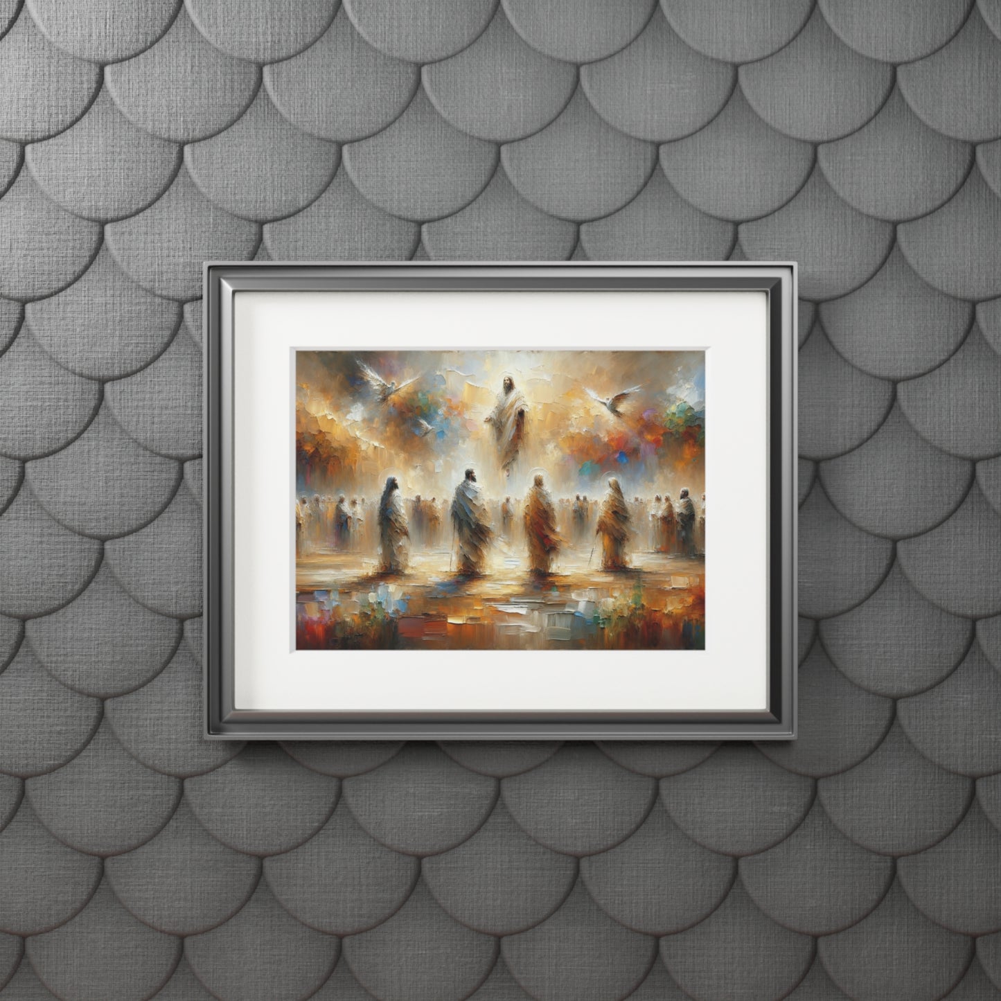 “In His Image” – Biblical Art Print | Inspired by Genesis 1:27
