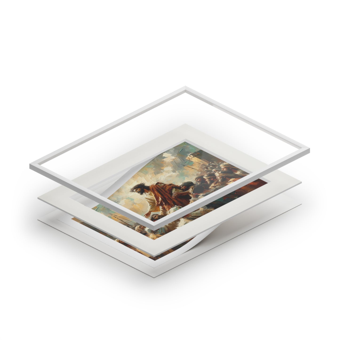“Lift My Eyes to the Mountains” – Christian Inspired Artwork | Psalm 121:1-2 Inspired Print