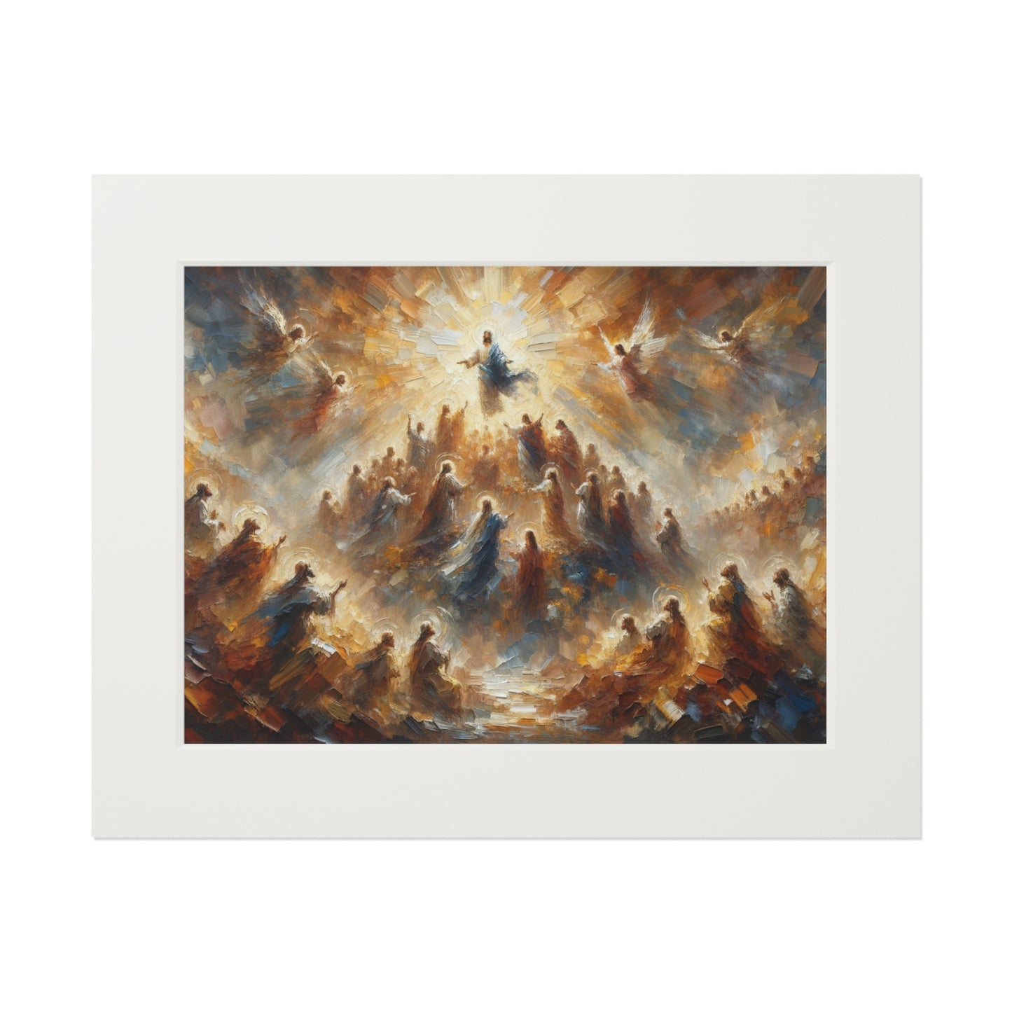 “Gentle Words” - Christian Inspired Artwork | Soothing Abstract Print | Inspired by Proverbs 15:1