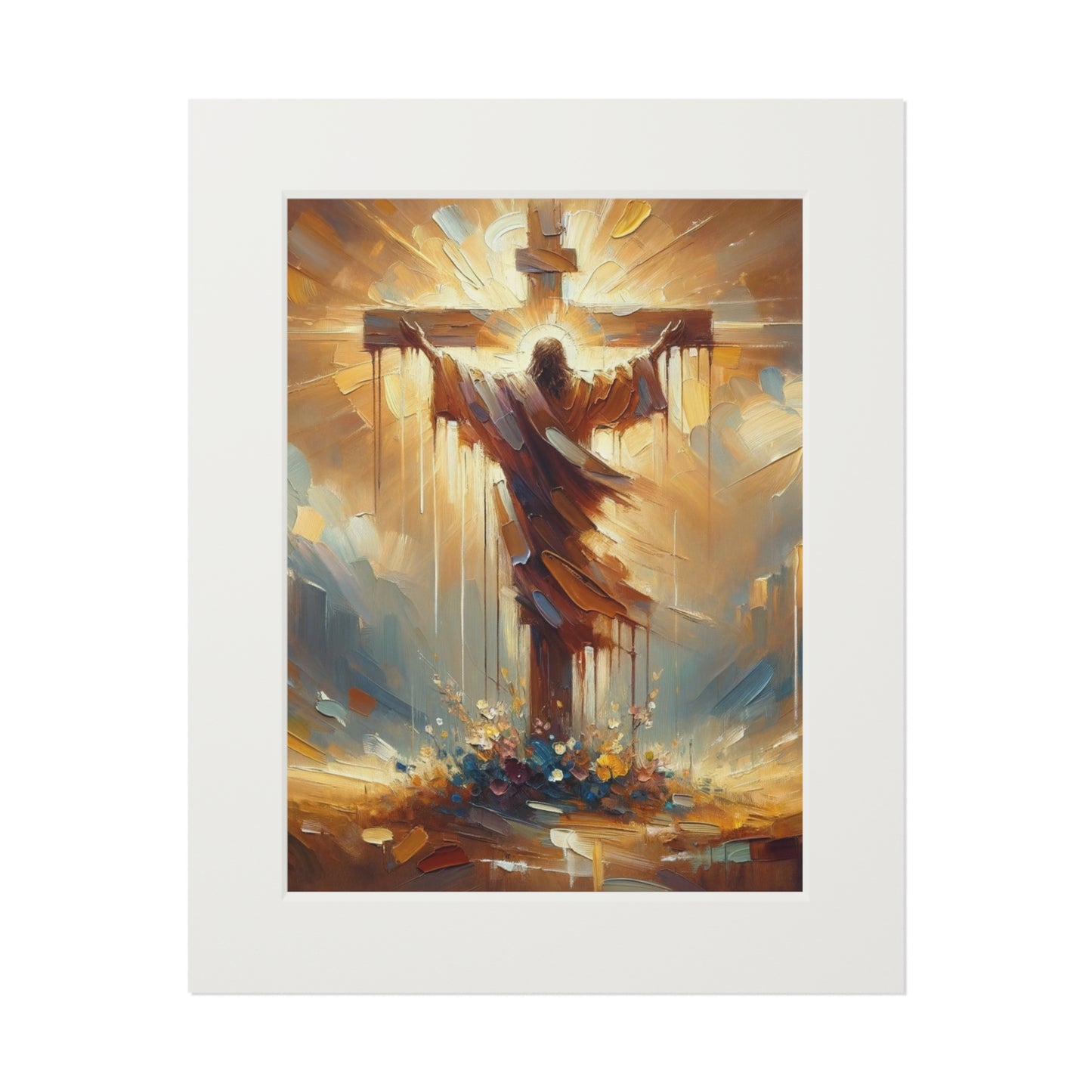 “Confidence in Grace” – Biblical Art Print | Inspired by Hebrews 10:19