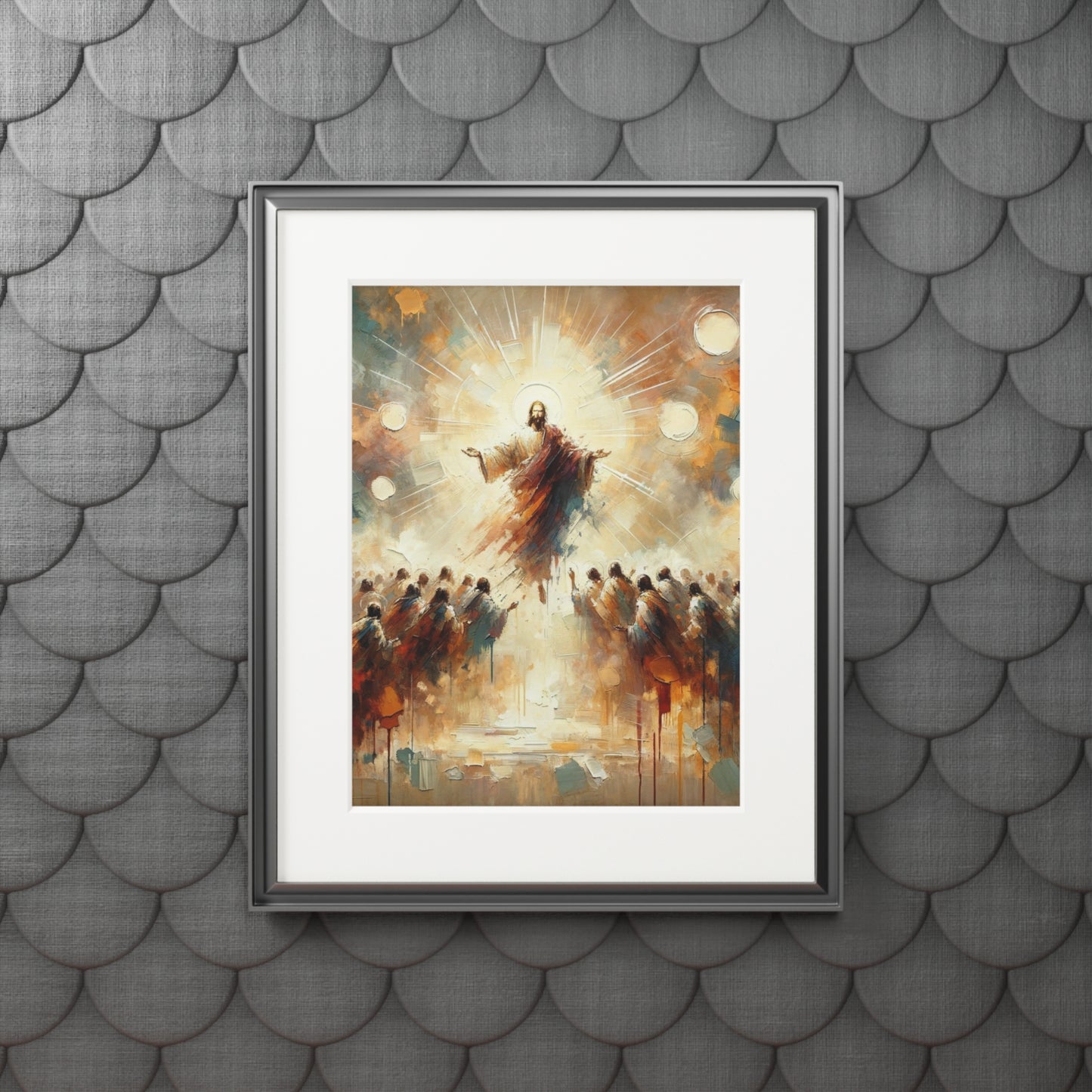 “Sufficient Grace” – Biblical Art Print | Inspired by 2 Corinthians 12:9