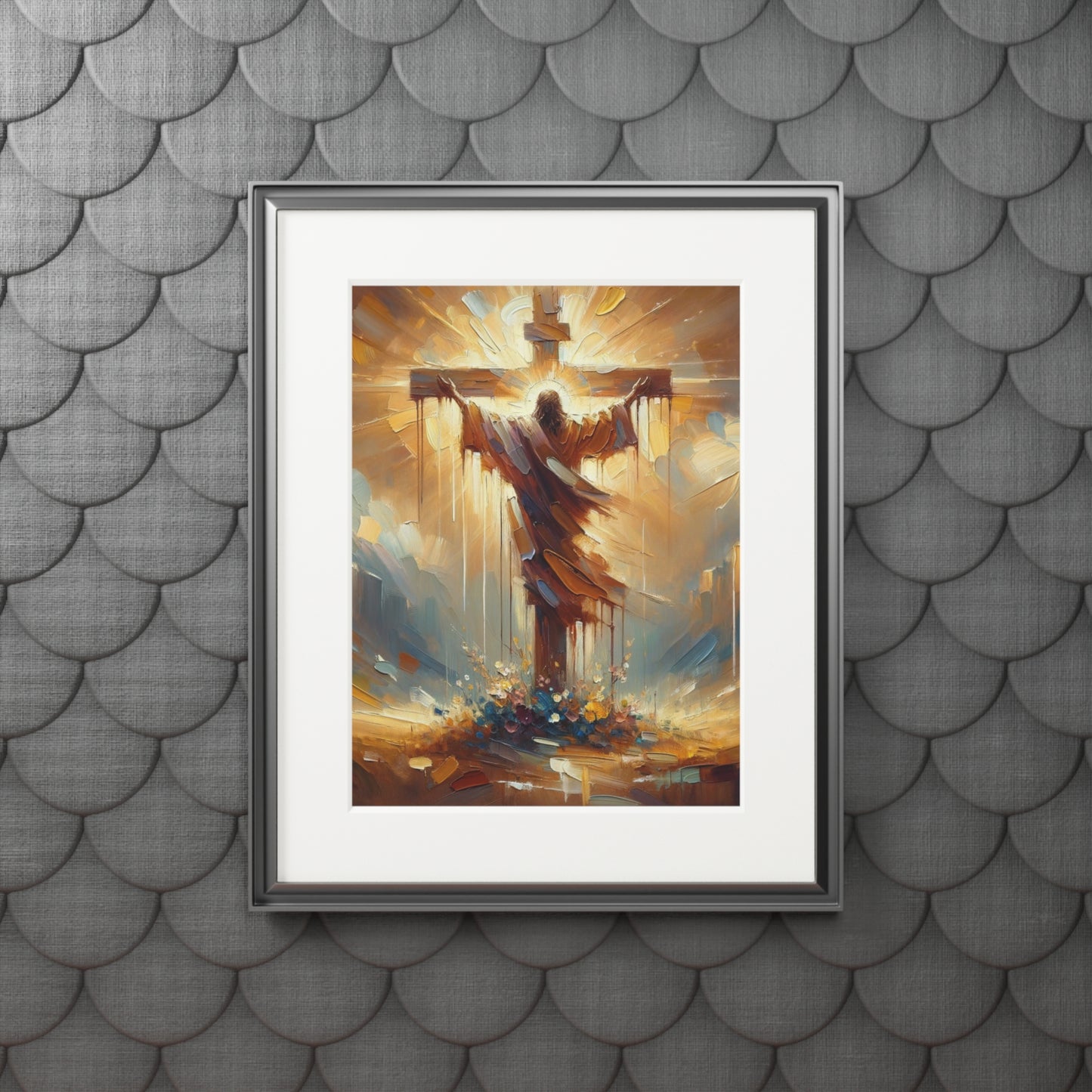 “Confidence in Grace” – Biblical Art Print | Inspired by Hebrews 10:19