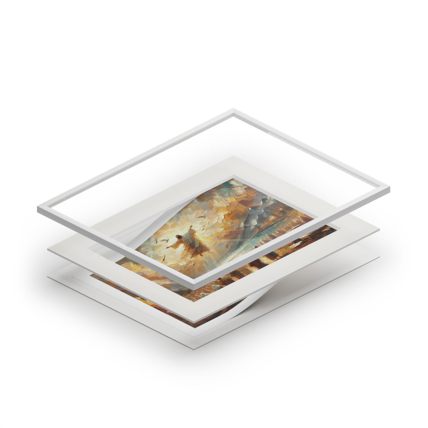 “The Watchful Eye” – Biblical Art Print | Inspired by 2 Chronicles 16:9