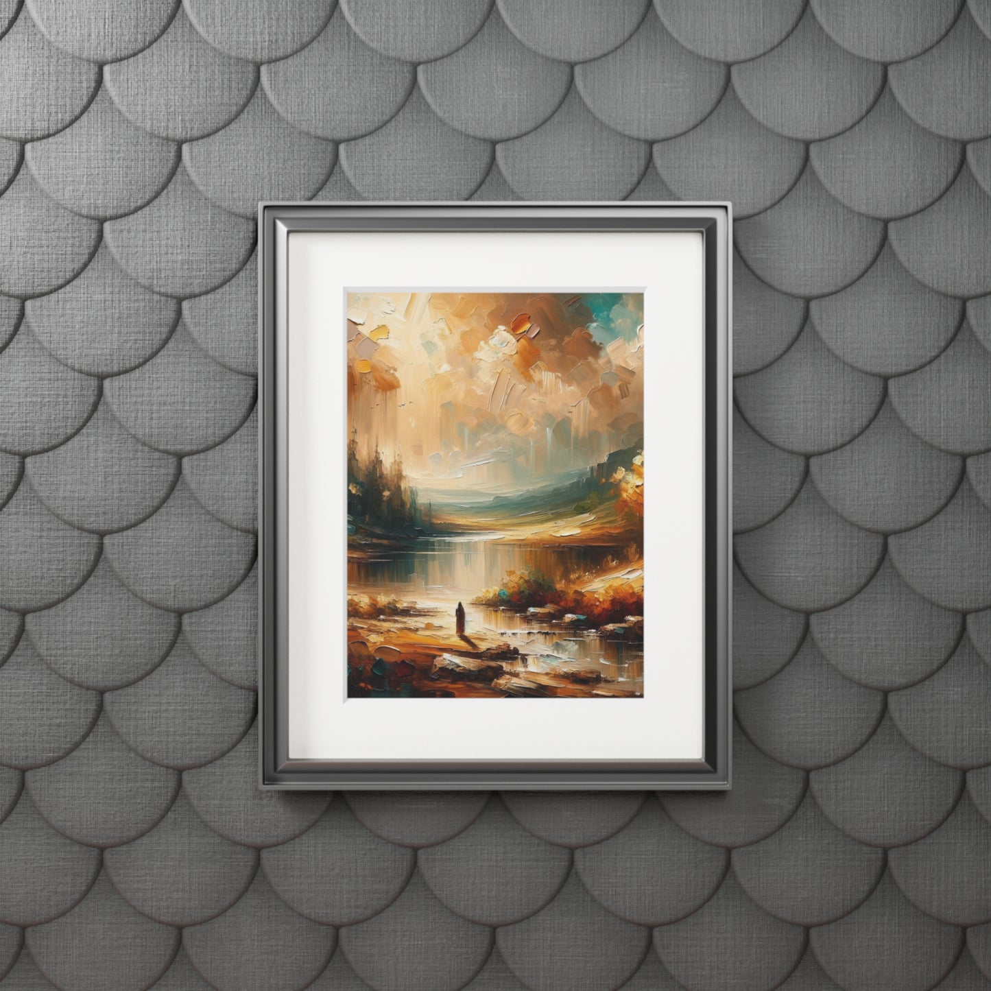 “God Is for Us” – Biblical Art Print | Inspired by Romans 8:31–32