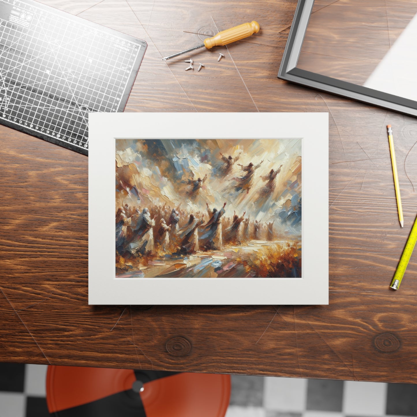 “Spirit of Adoption” – Biblical Art Print | Inspired by Romans 8:15