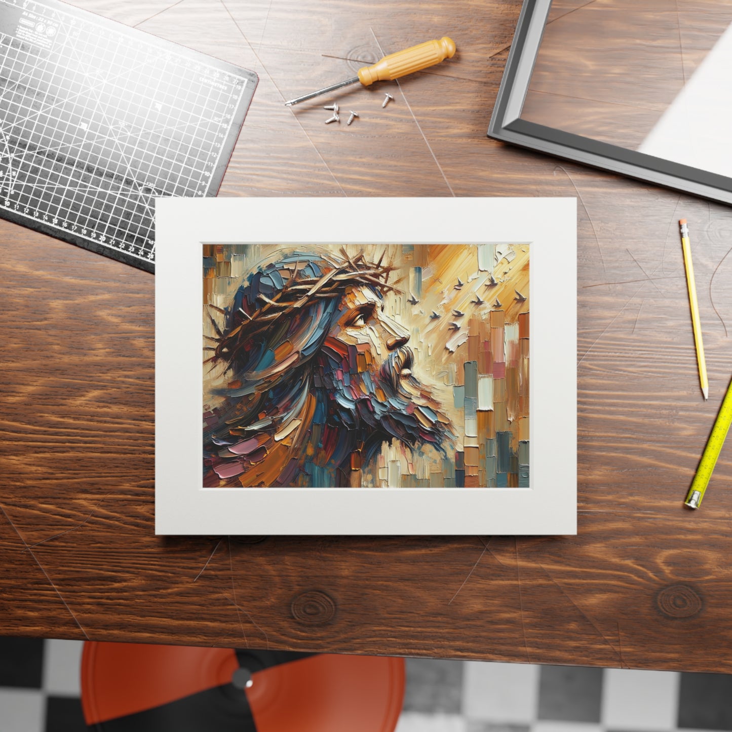 “The Righteous Dawn” – Biblical Art Print | Inspired by Proverbs 21:15