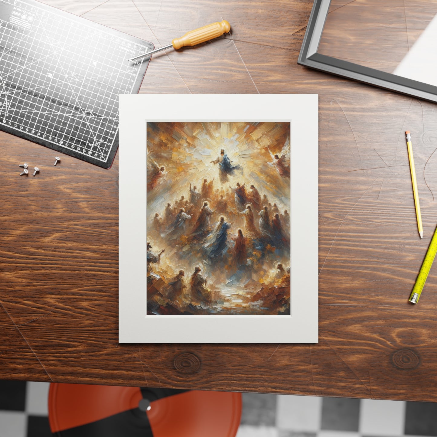 “Gentle Words” - Christian Inspired Artwork | Soothing Abstract Print | Inspired by Proverbs 15:1