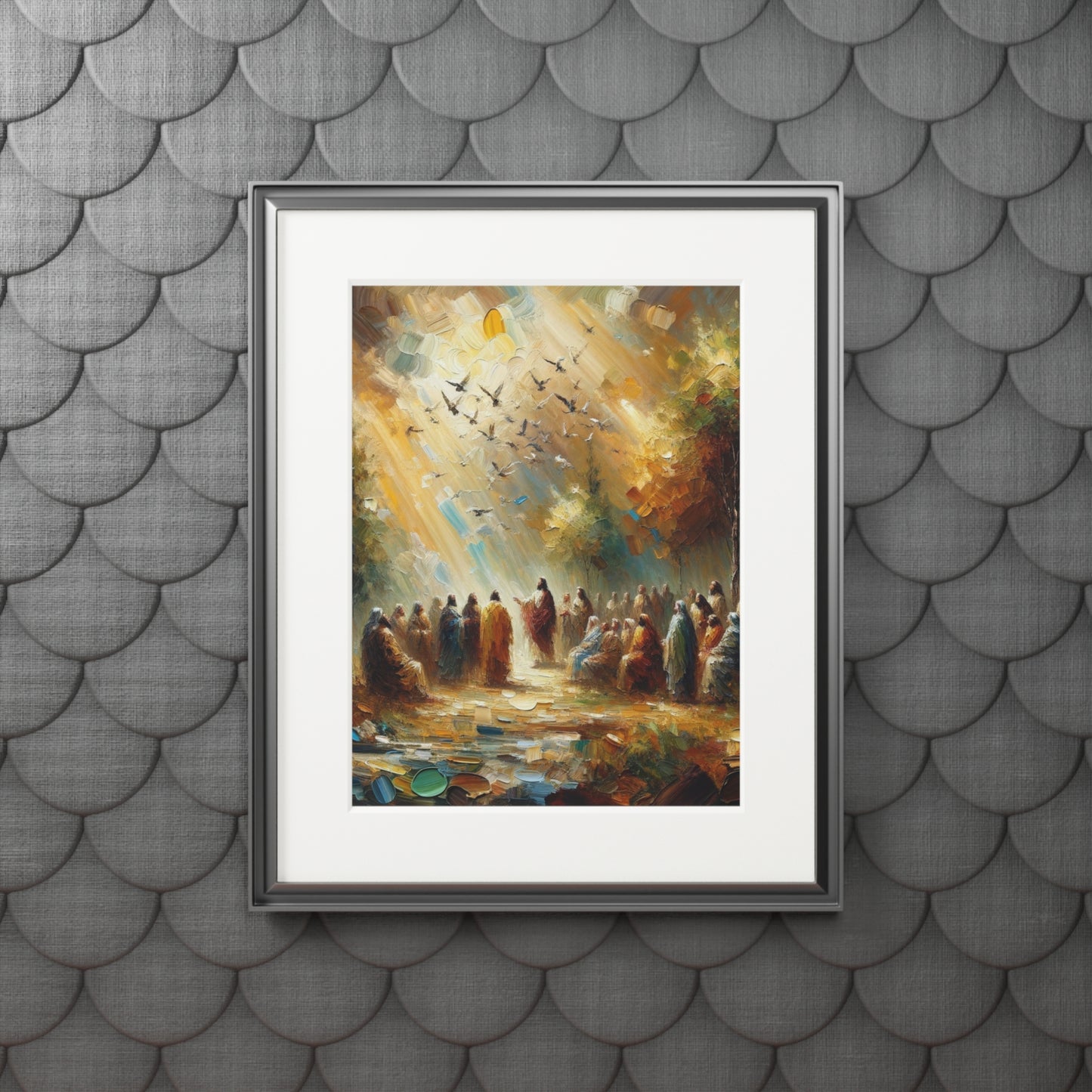 “With You Always” – Biblical Art Print | Inspired by Matthew 28:19–20