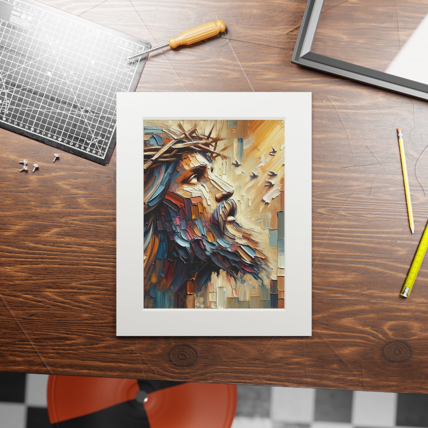 “The Righteous Dawn” – Biblical Art Print | Inspired by Proverbs 21:15
