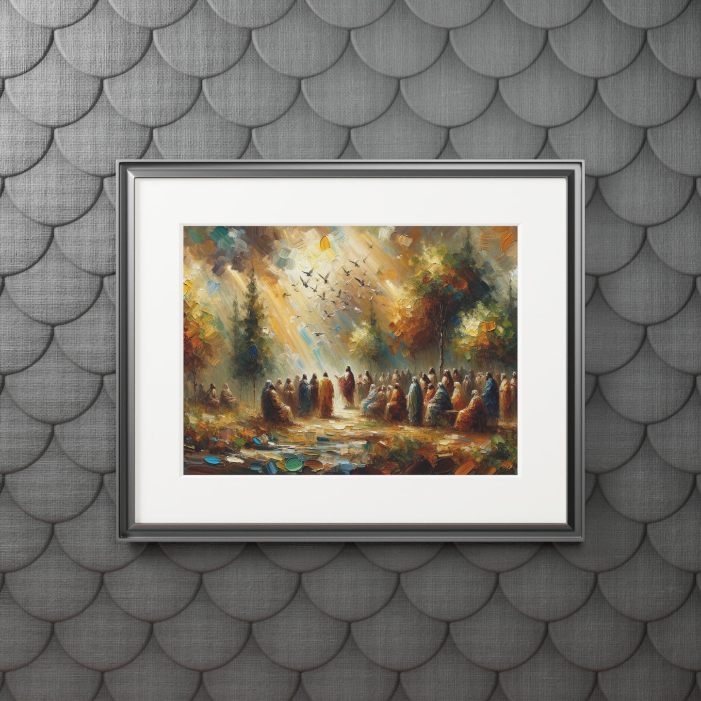 “With You Always” – Biblical Art Print | Inspired by Matthew 28:19–20