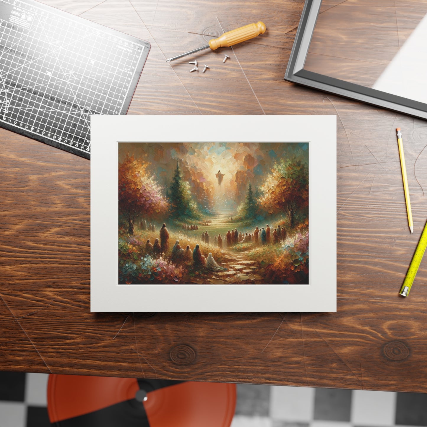 “Faith Unseen” – Biblical Art Print | Inspired by John 20:29