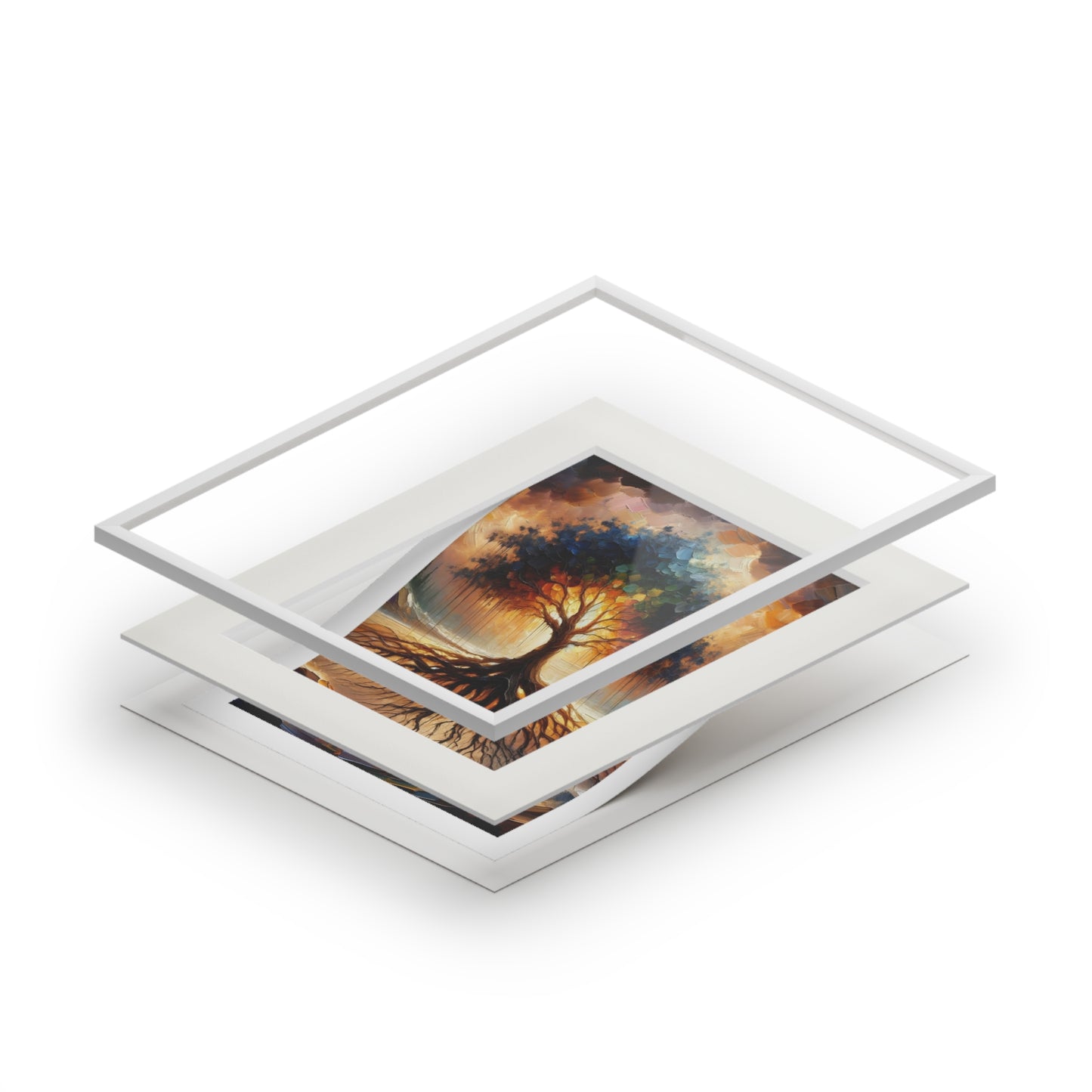 “Faith Unseen” – Biblical Art Print | Inspired by Hebrews 11:1