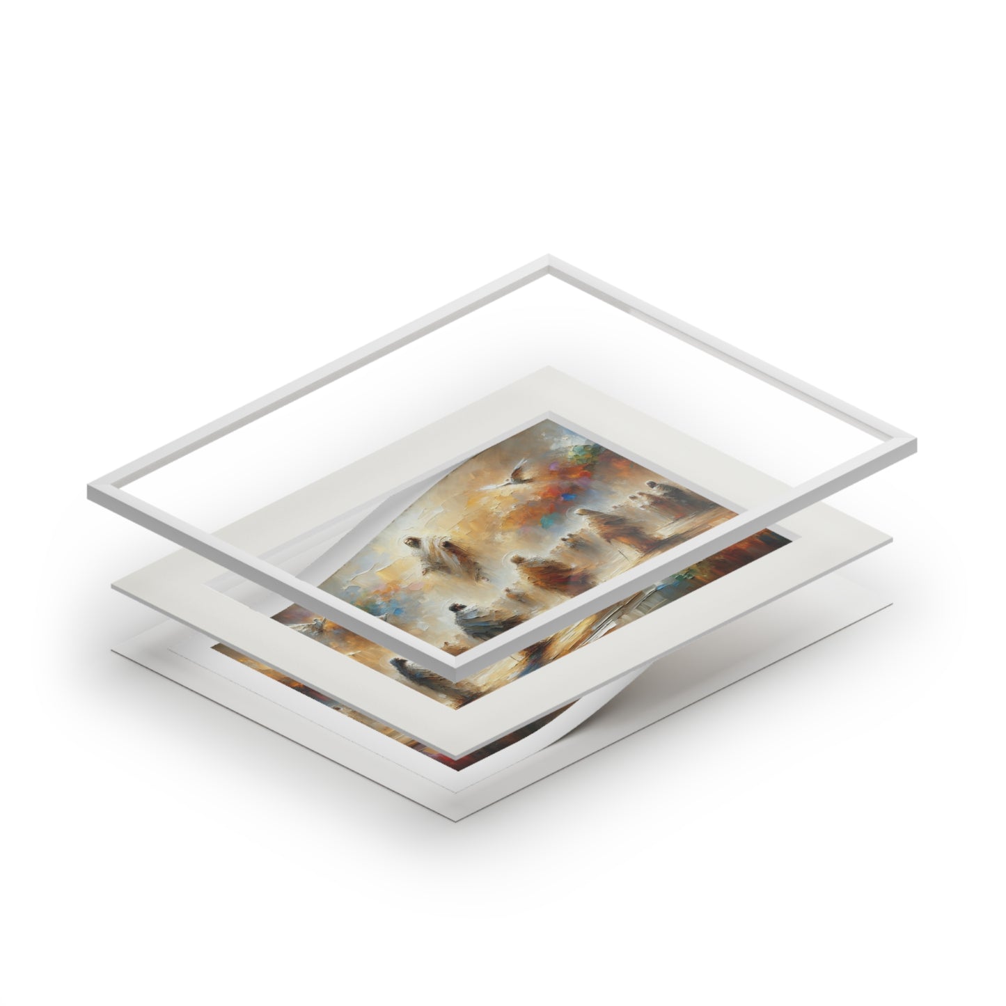 “In His Image” – Biblical Art Print | Inspired by Genesis 1:27
